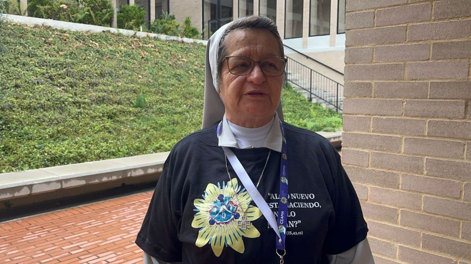 Hermana Alba Teresa Cediel, superiora general de las Misioneras de María Inmaculada y Santa Catalina de Siena