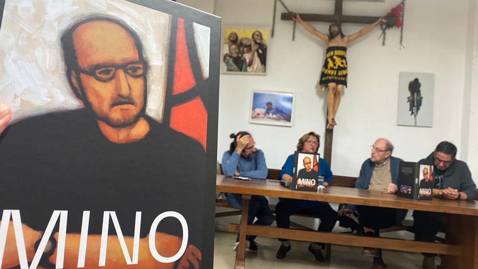 Presentación del libro-homenaje a Mino Cerezo