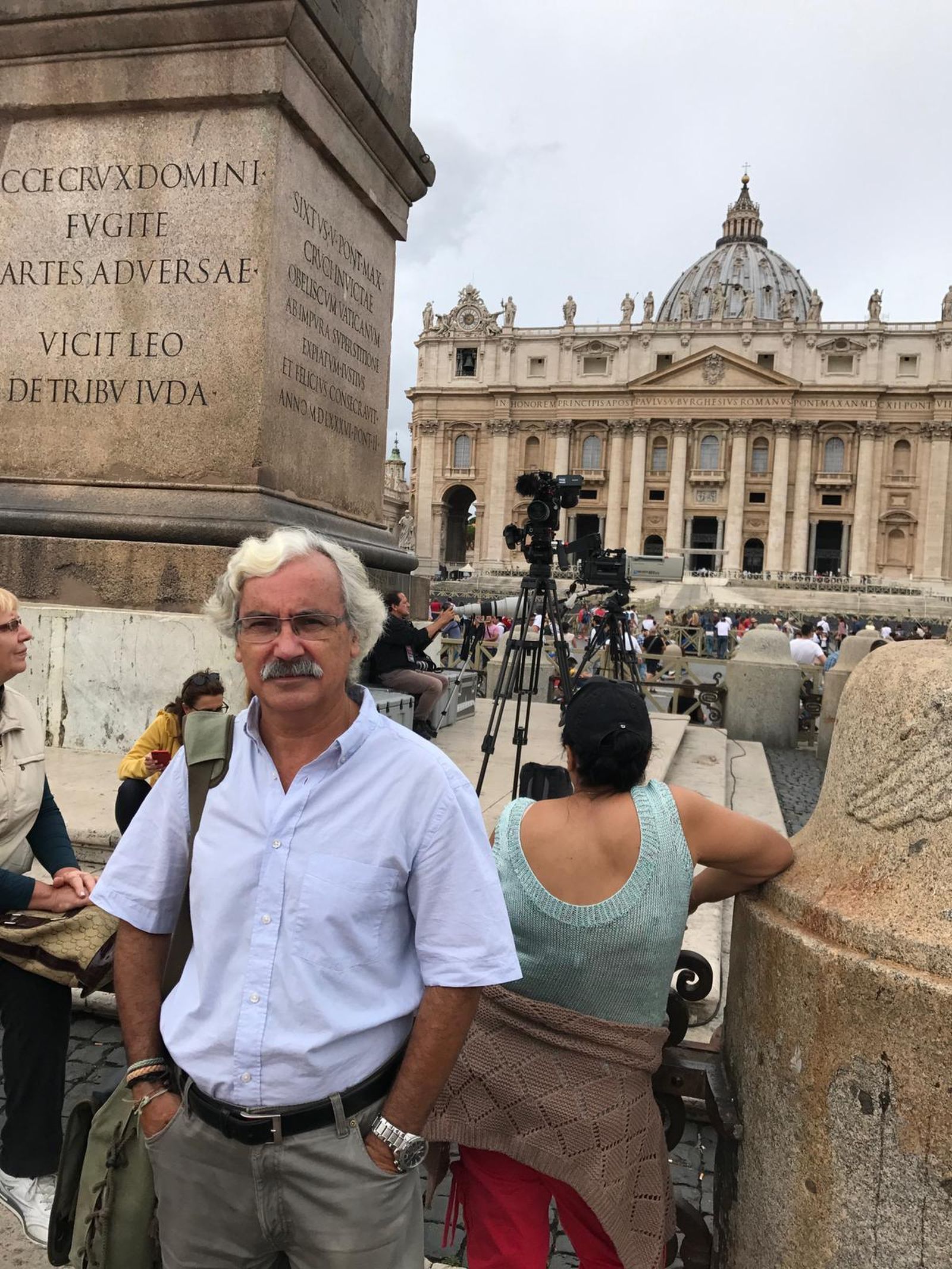 Pedro Ontoso en el Vaticano
