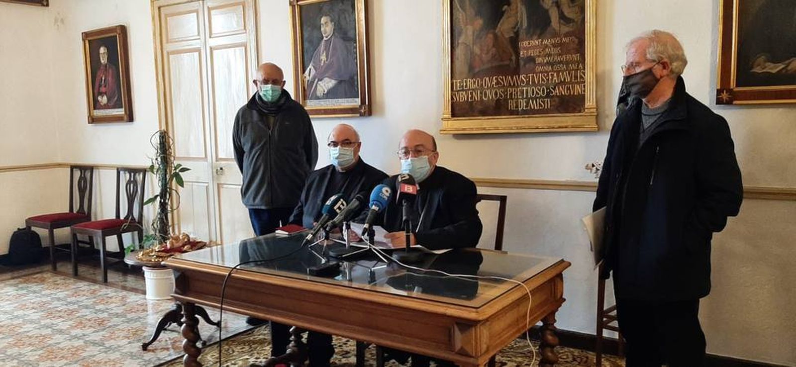 Francesc Conesa, anunciando su nombramiento