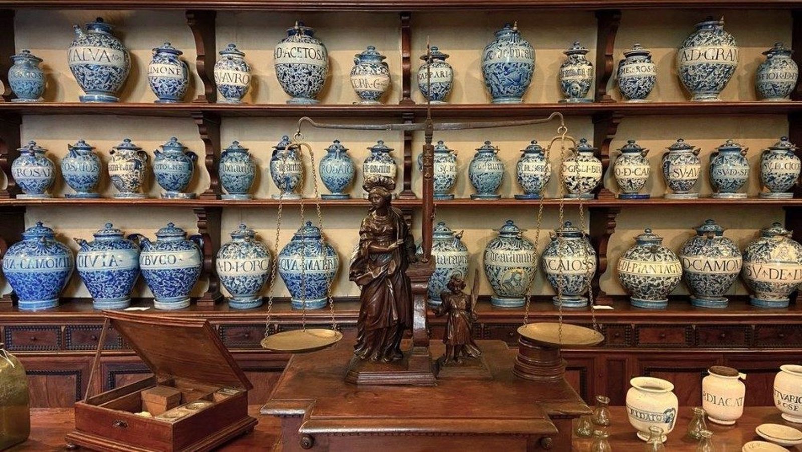 La abotica del convento de Santa Cecilia