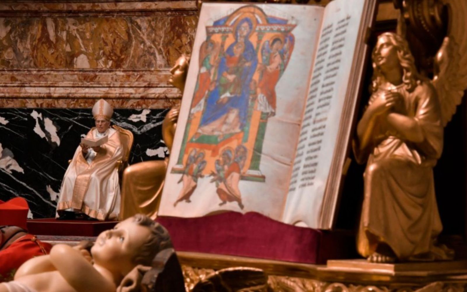 Te Deum en el Vaticano en ausencia del Papa