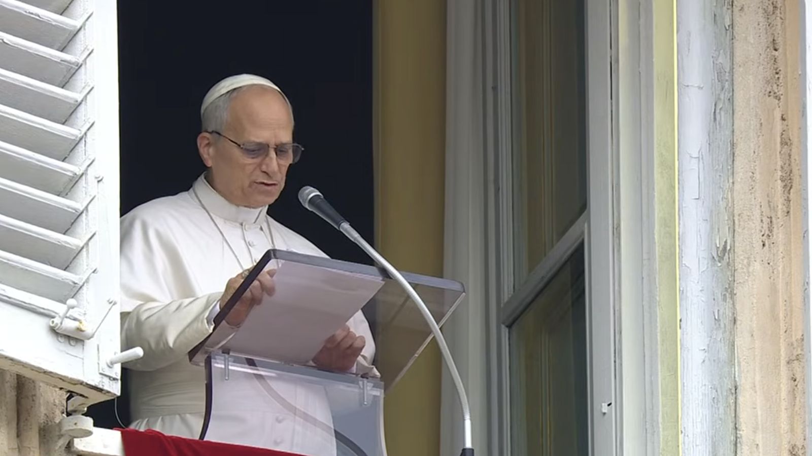 Prevost, en el Angelus de hoy