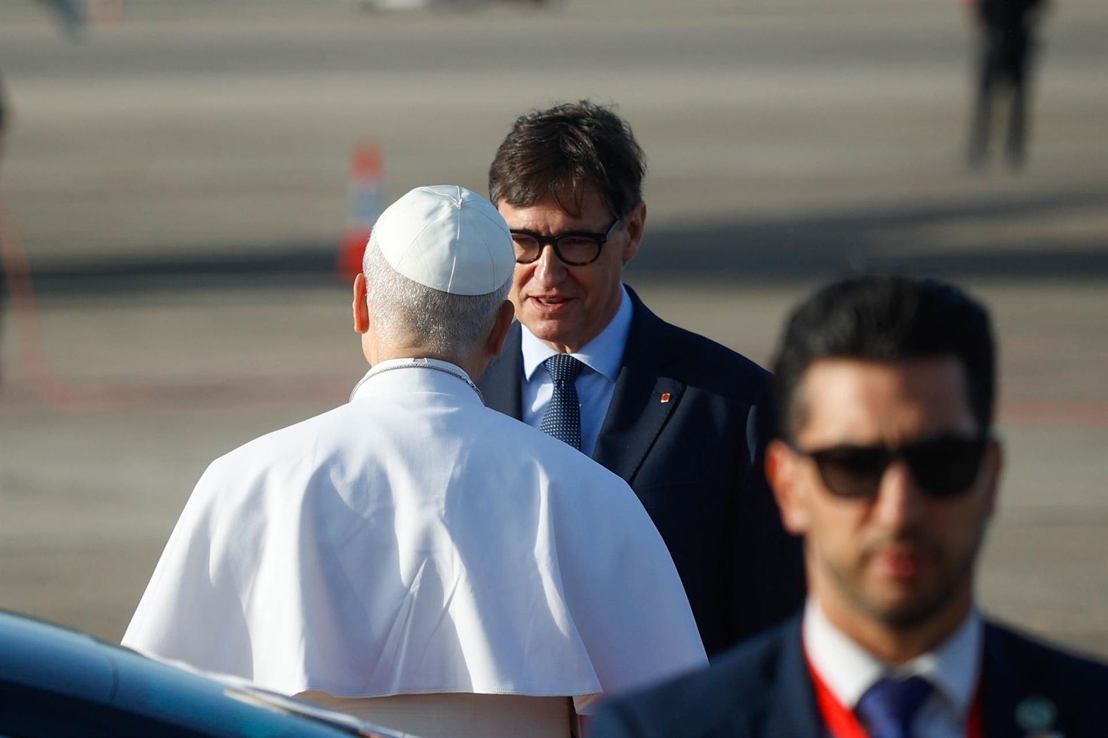 Illa se despide del Papa