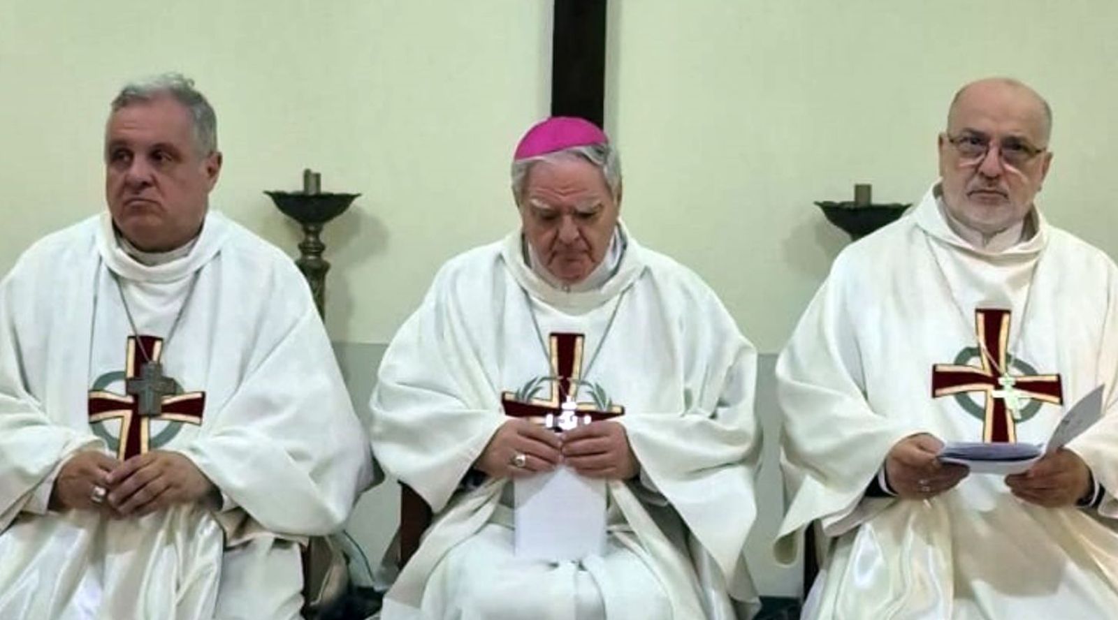 Monseñores Colombo, Ojea, Azpiroz Costa