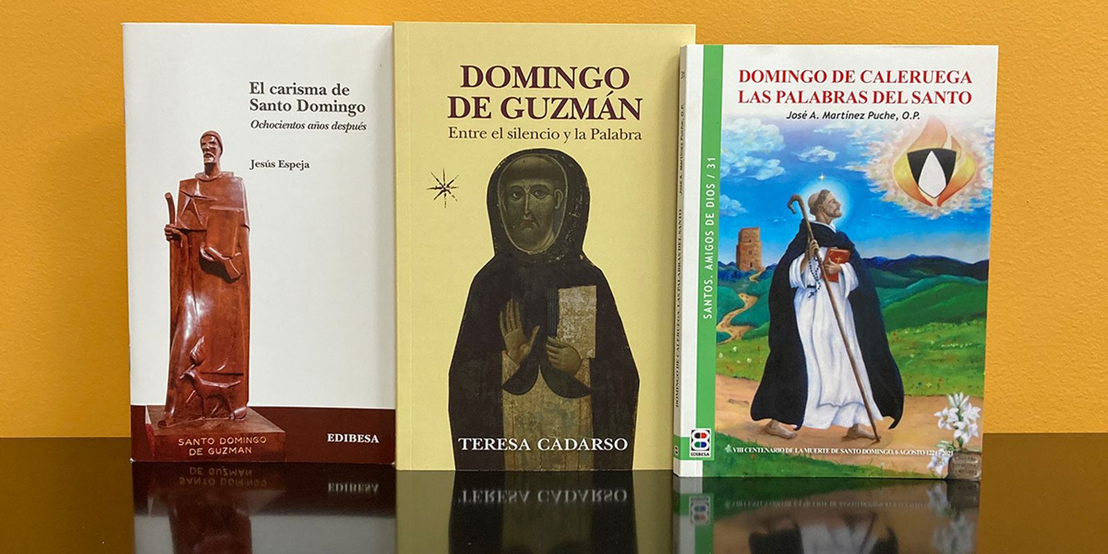 Los tres nuevos libros de Edibesa sobre Santo Domingo de Guzmán