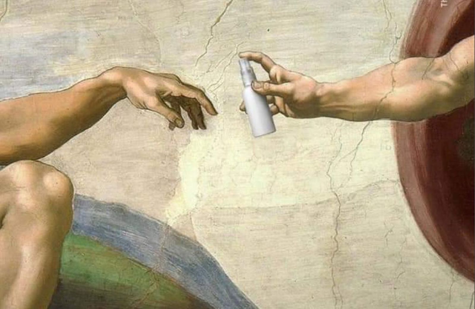 El dedo (limpio) de Dios