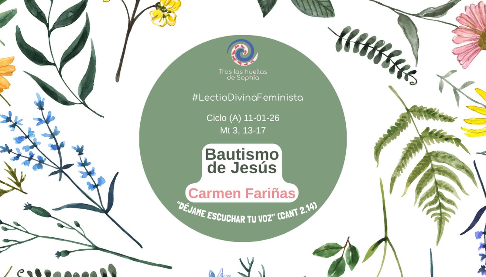 El Bautismo de Jesús