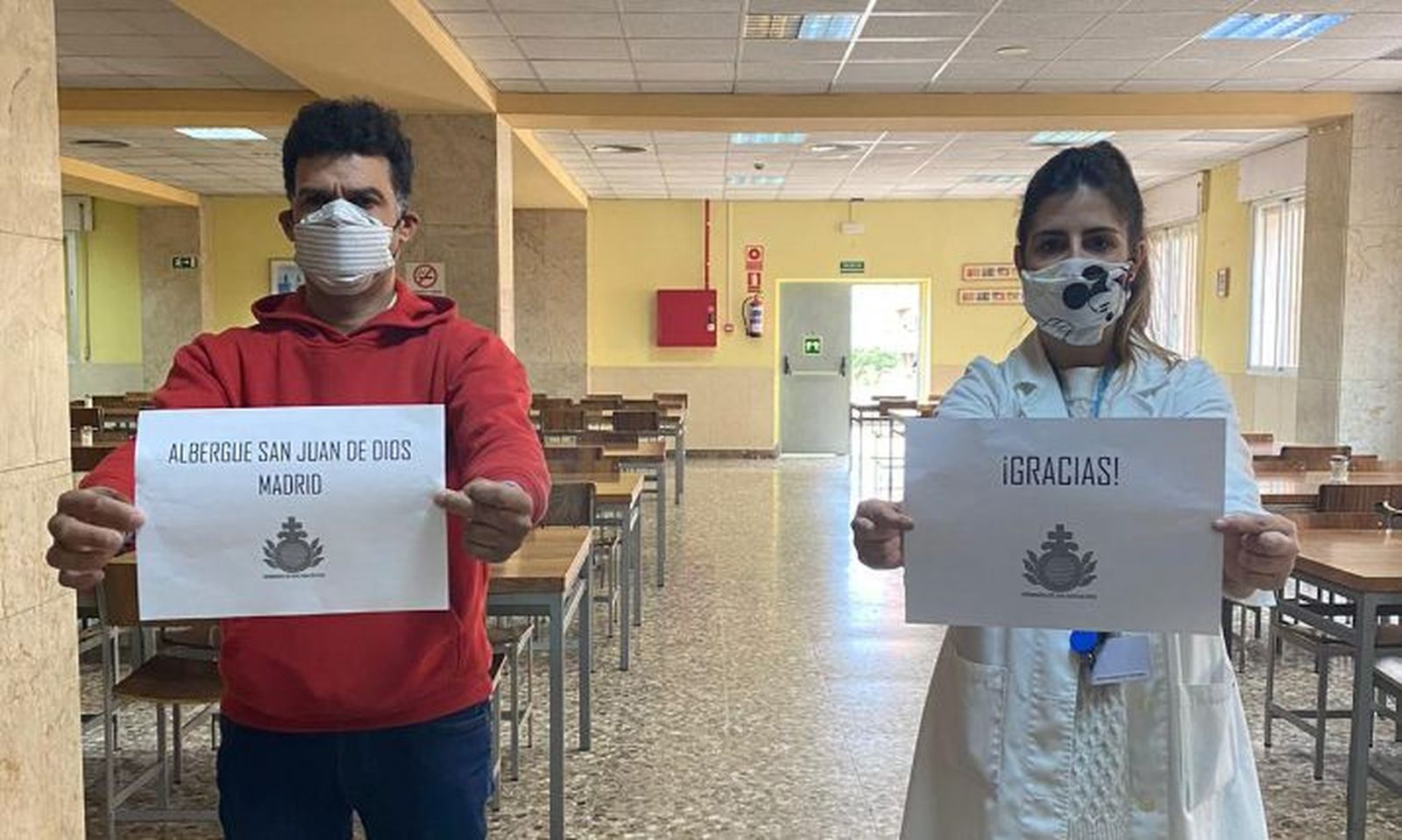 Albergue San Juan de Dios, en Madrid