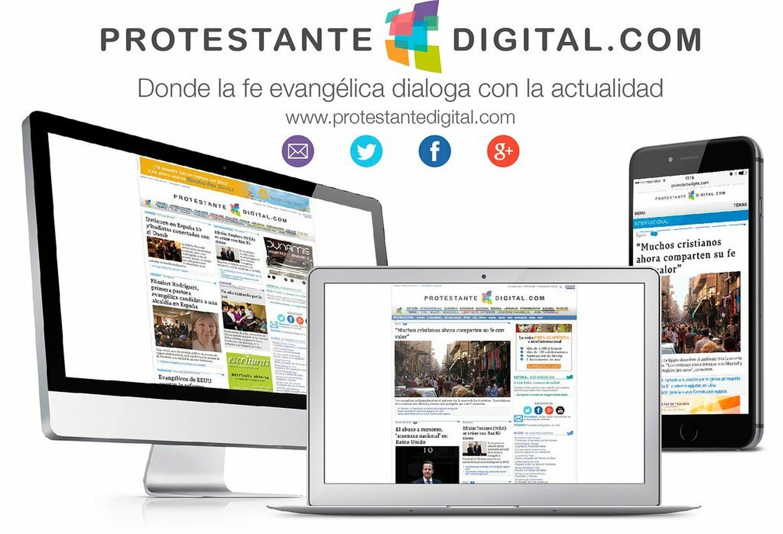 El sitio web 'Protestante Digital'