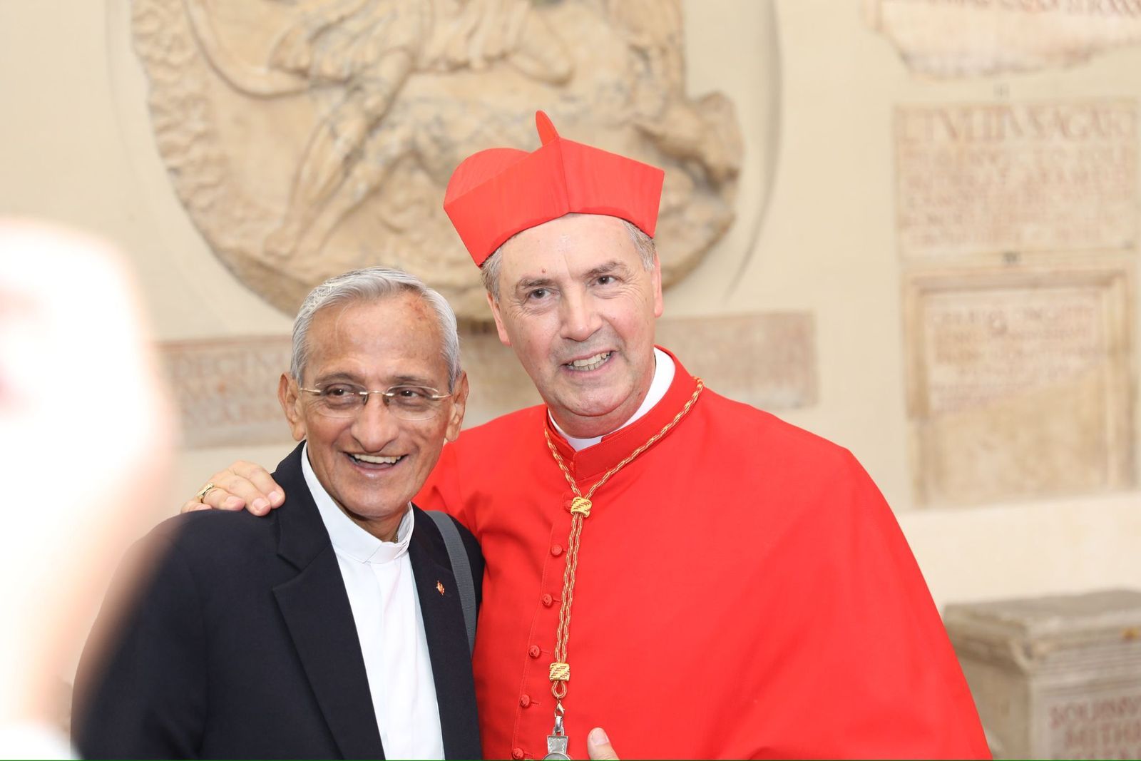 Fernández Artime, con Pascual Chávez