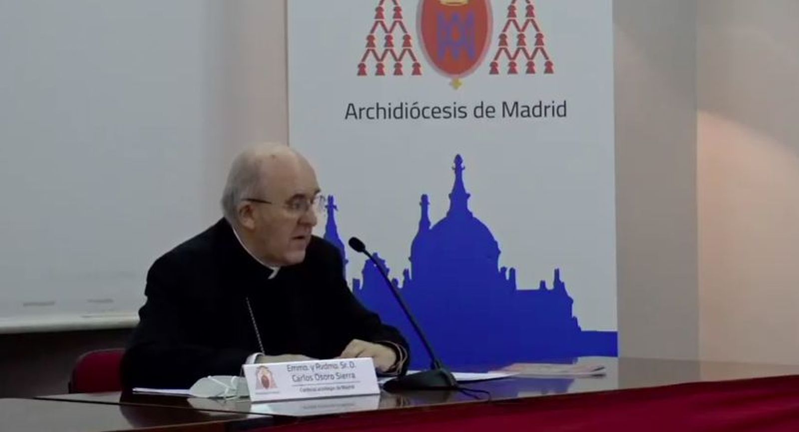 Osoro, durante su intervención