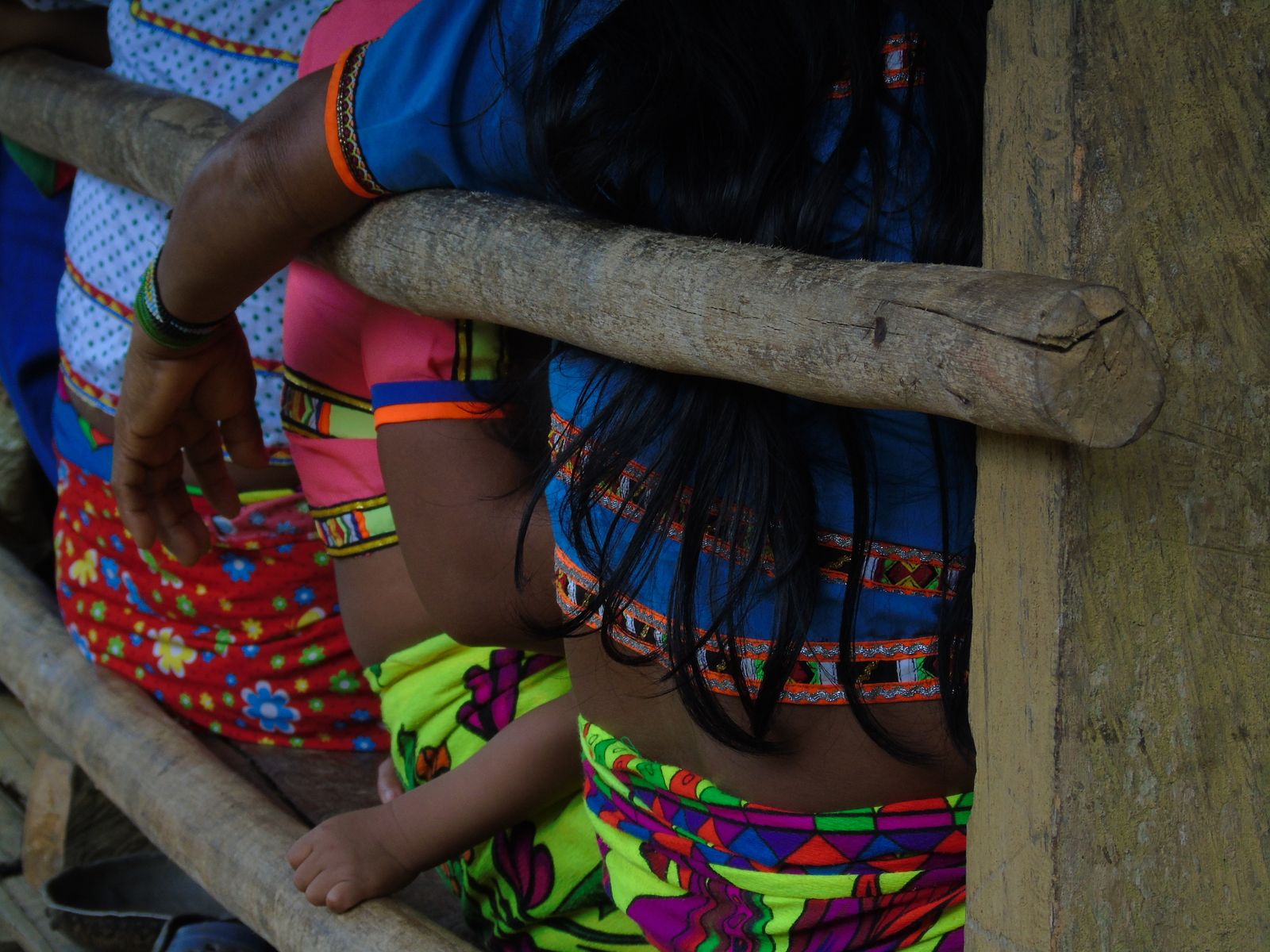 Mujeres embera durante una capacitación
