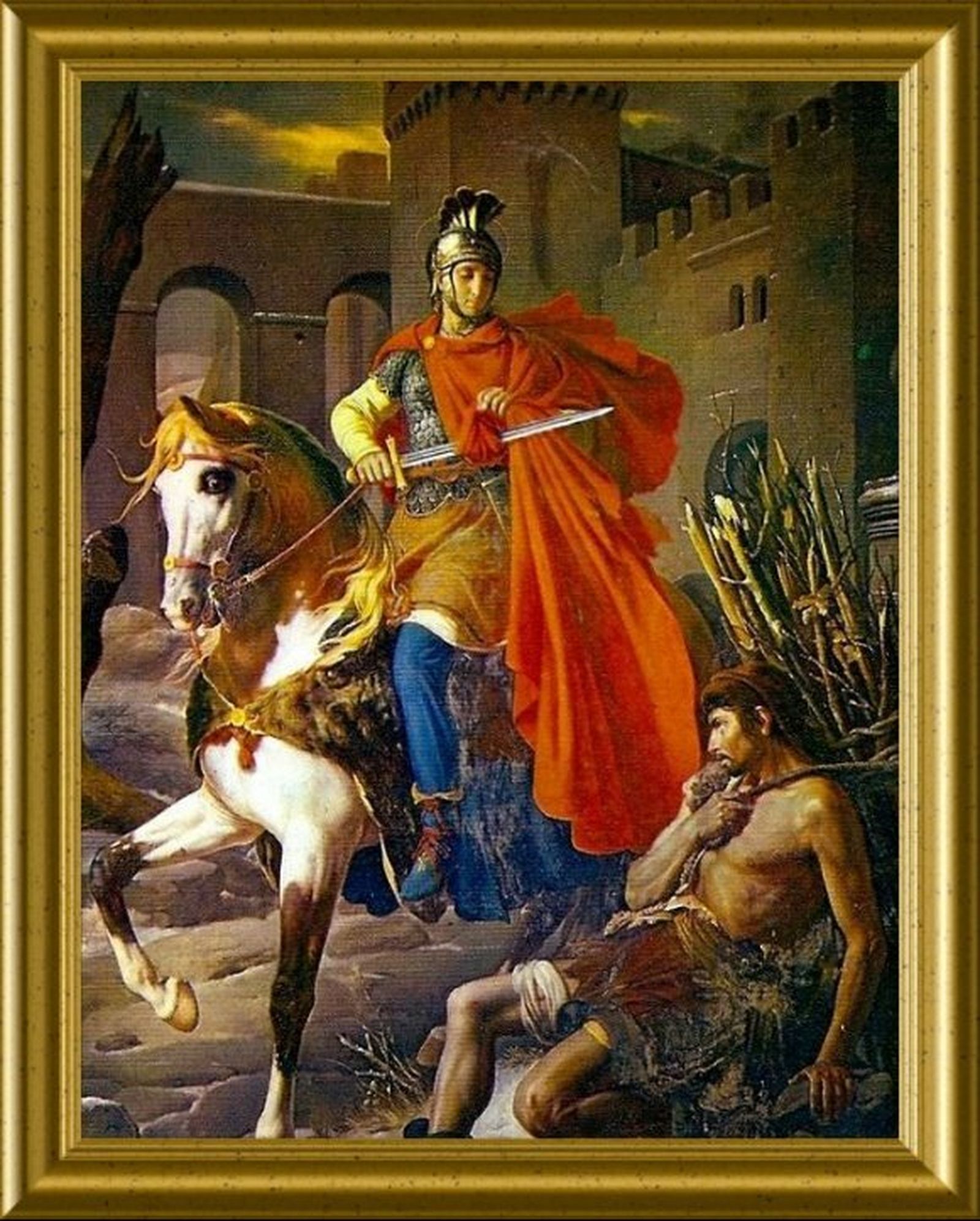 Cuadro de San Martín de Tours