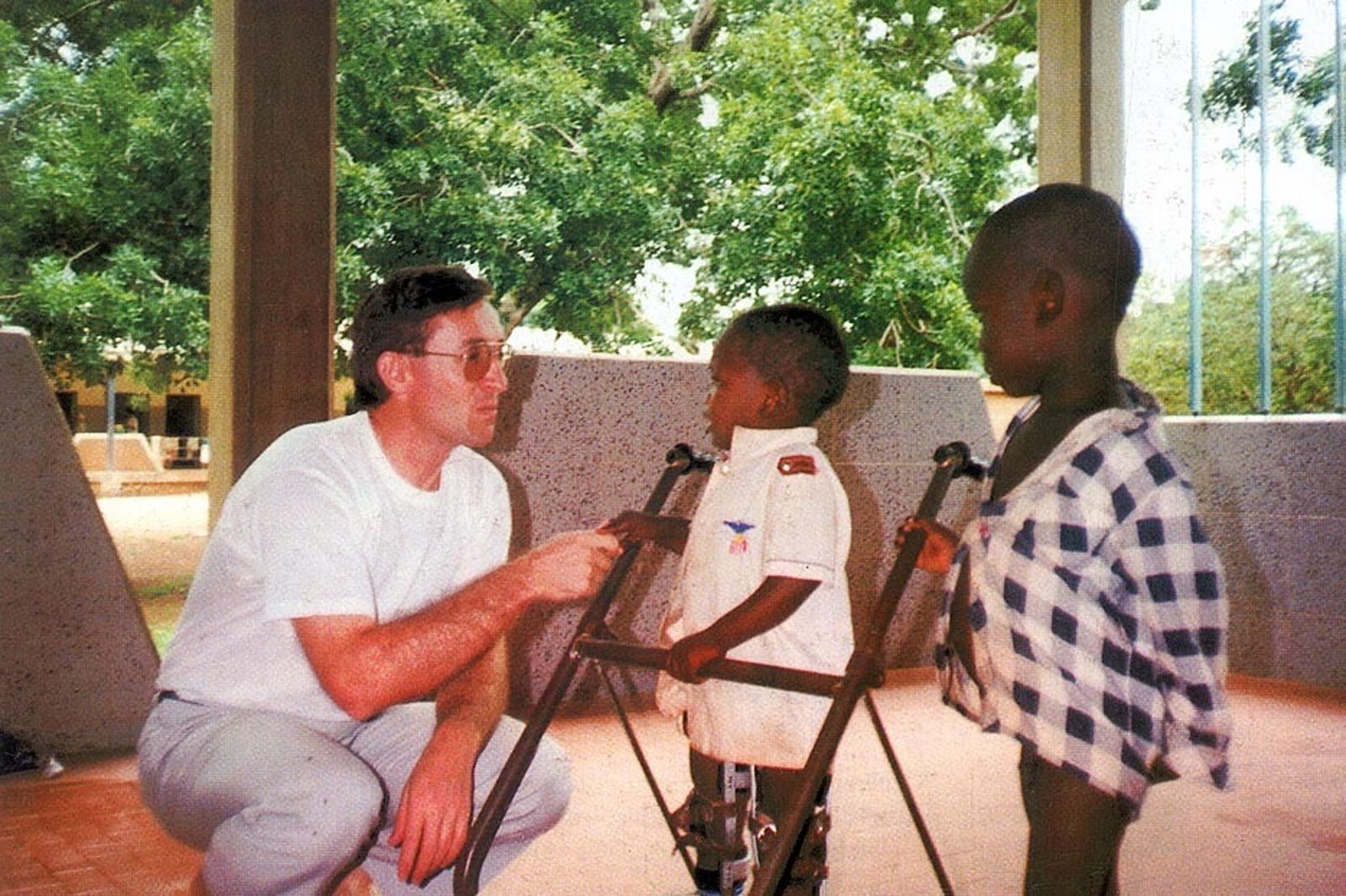 El hermano Chávarri en Sierra Leona