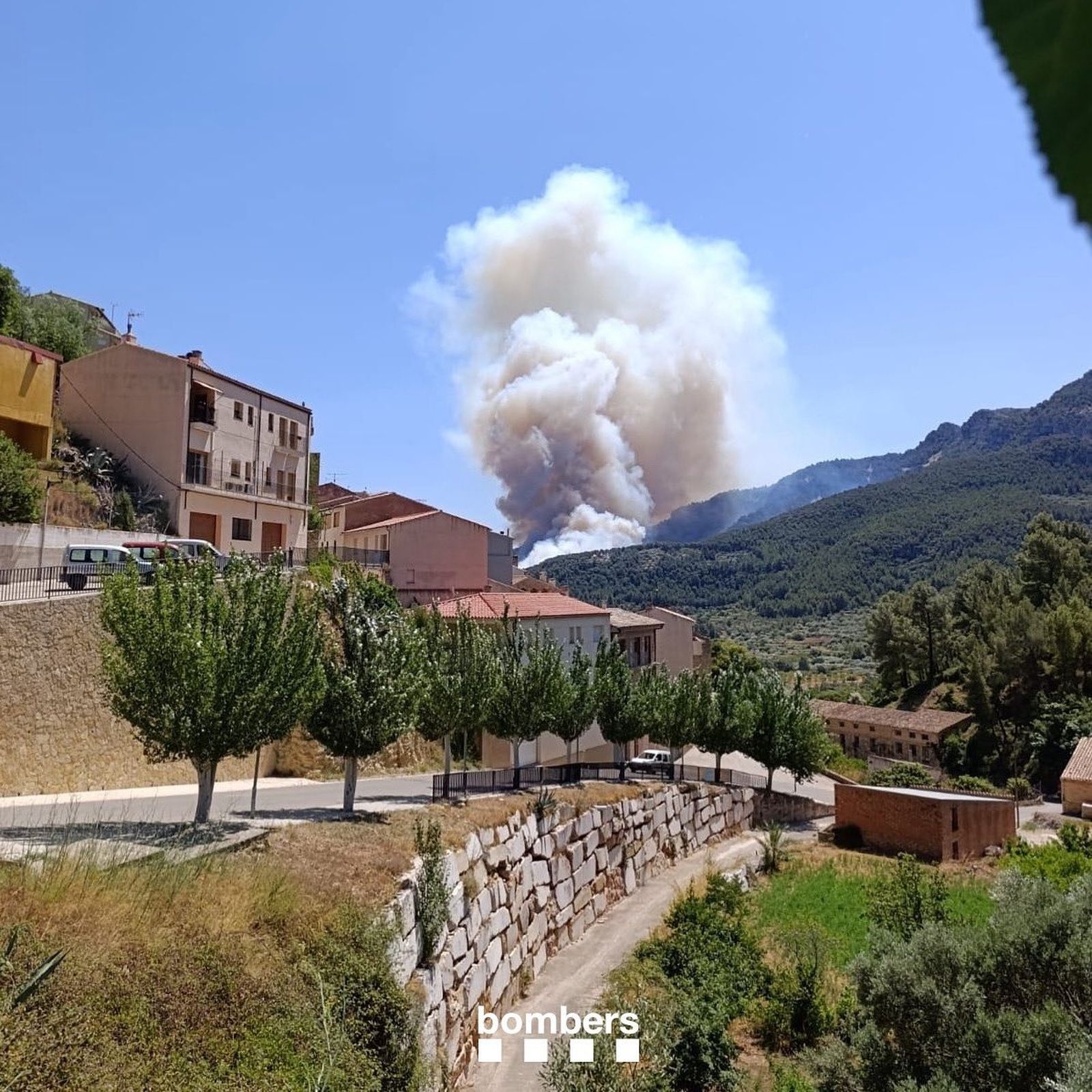 Incendio en Tarragona