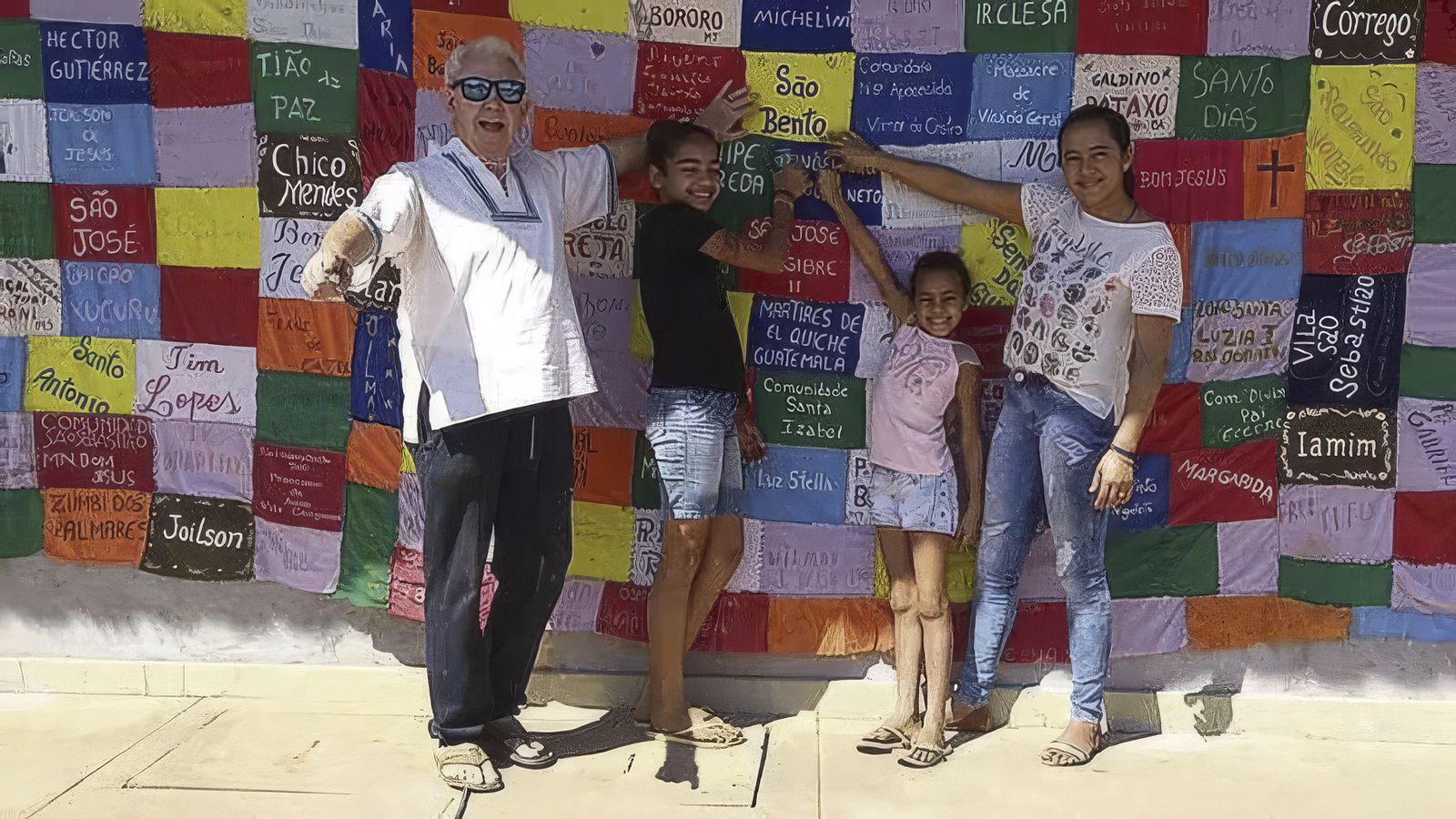 Secundino Movilla López en el Mato Grosso de Brasil