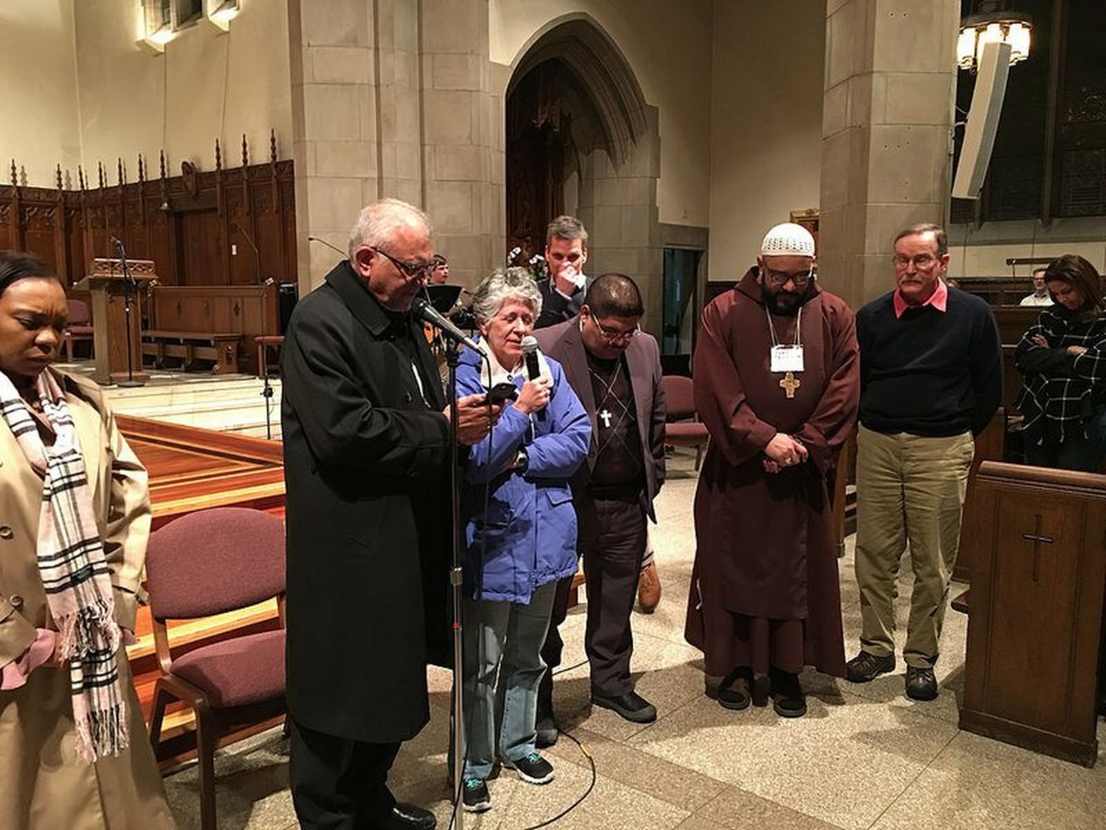 Oración en el I Encuentro del Boston College