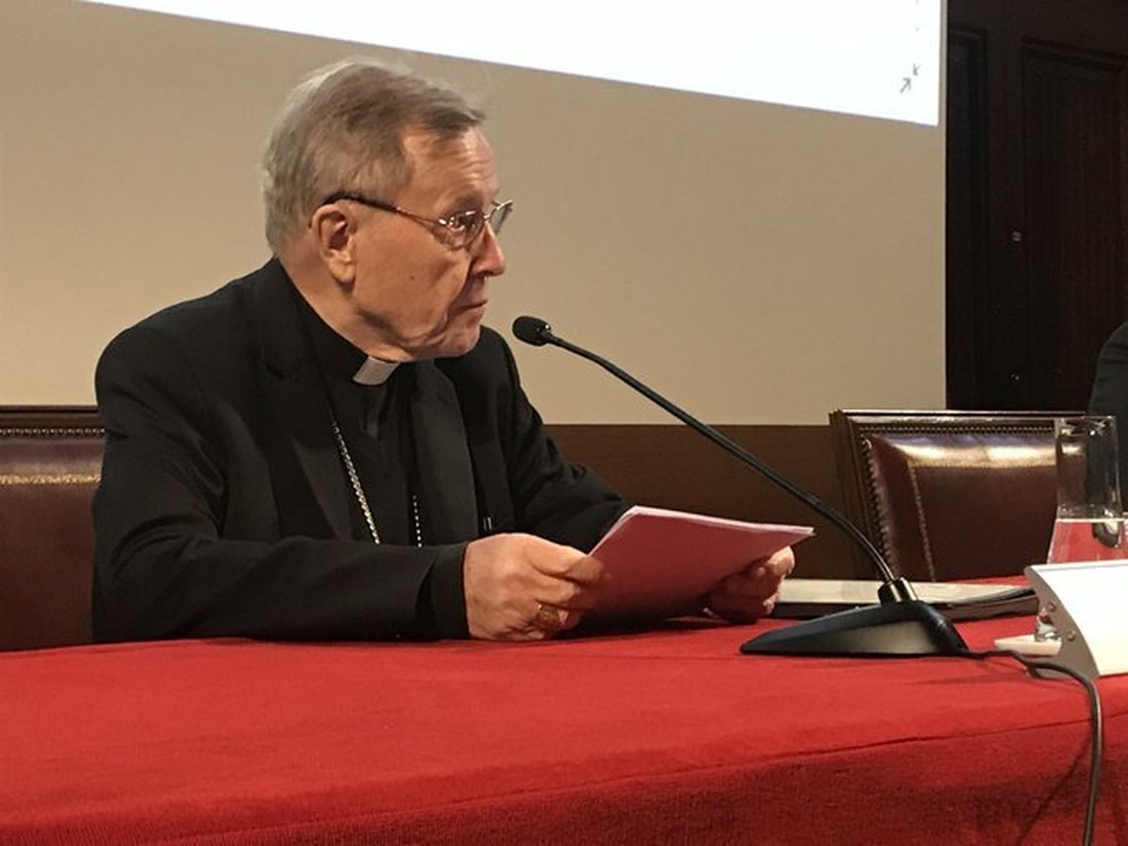 El cardenal Kasper, en Barcelona