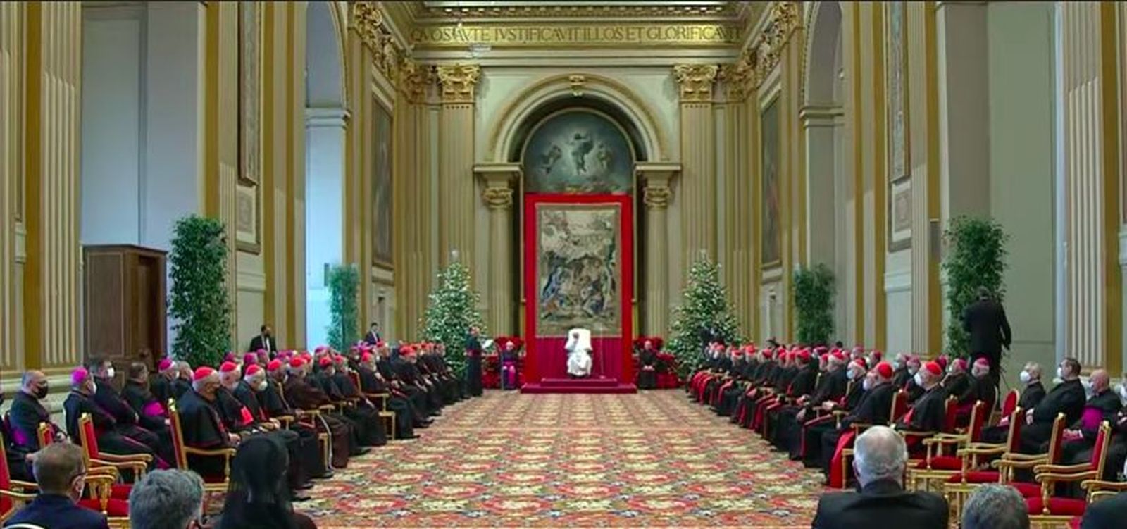 Discurso del Papa a la Curia