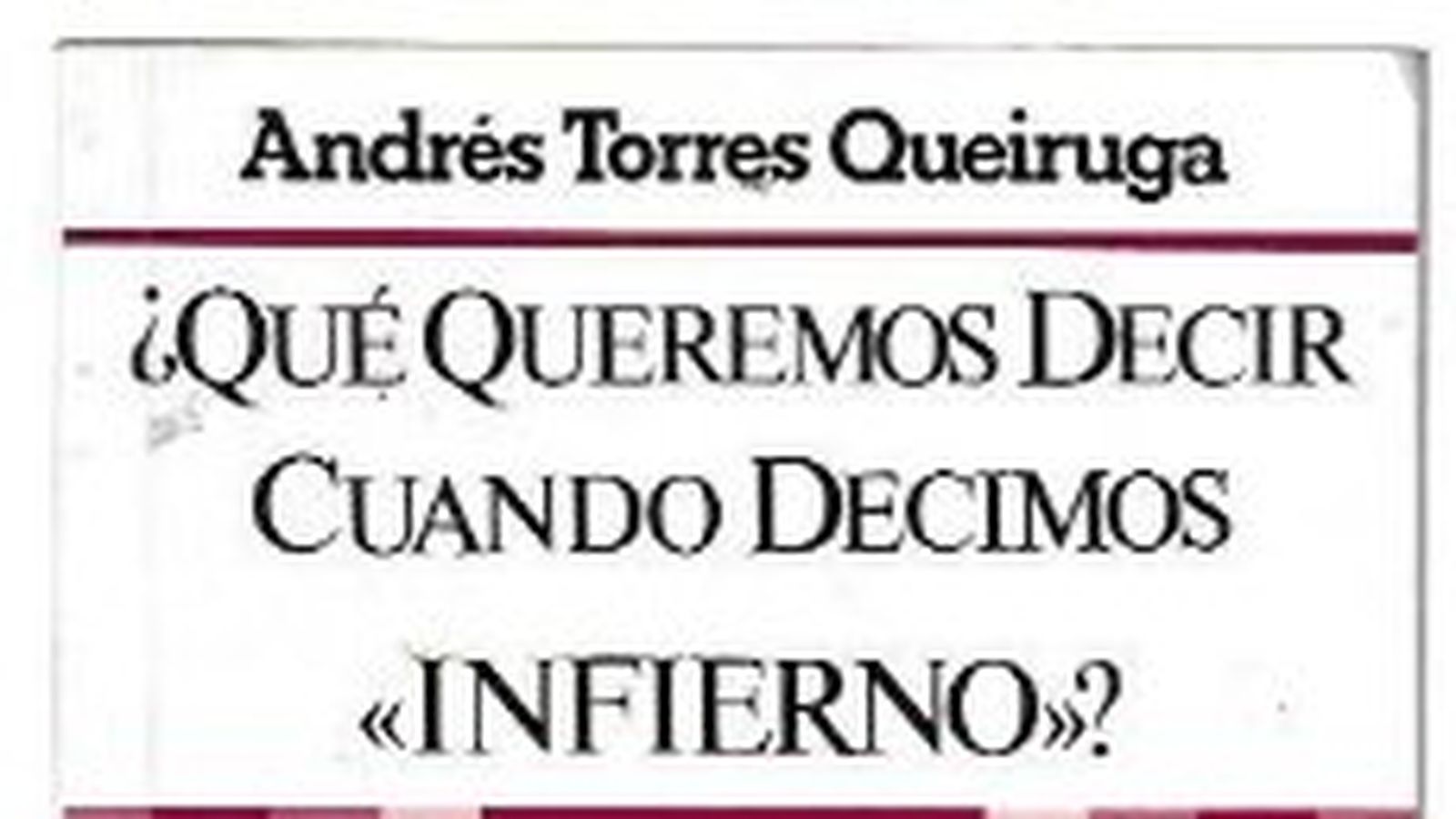 Libro  de Andrés Torres Queiruga