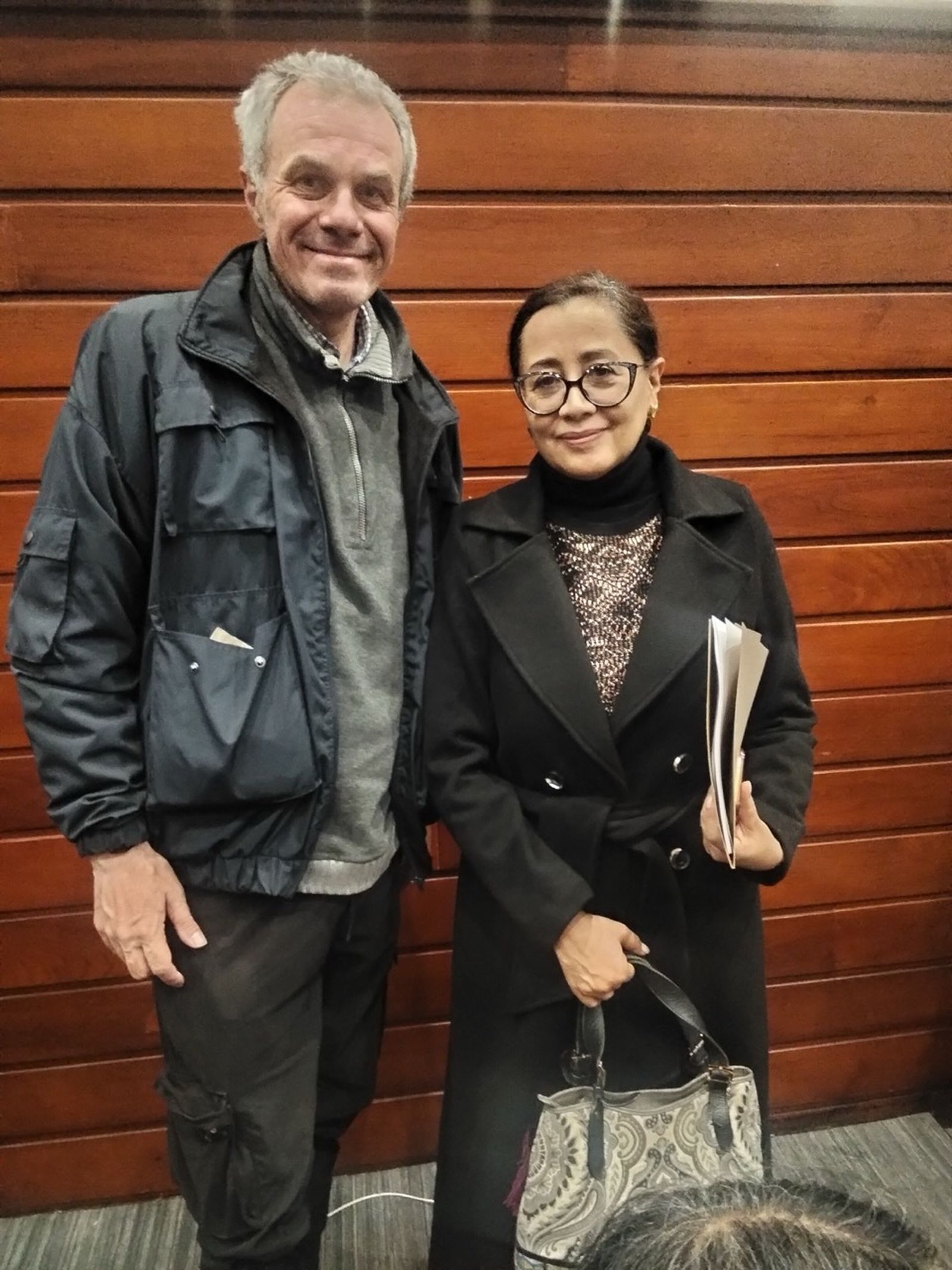 Alexandra Valencia y Cristiano Morsolin