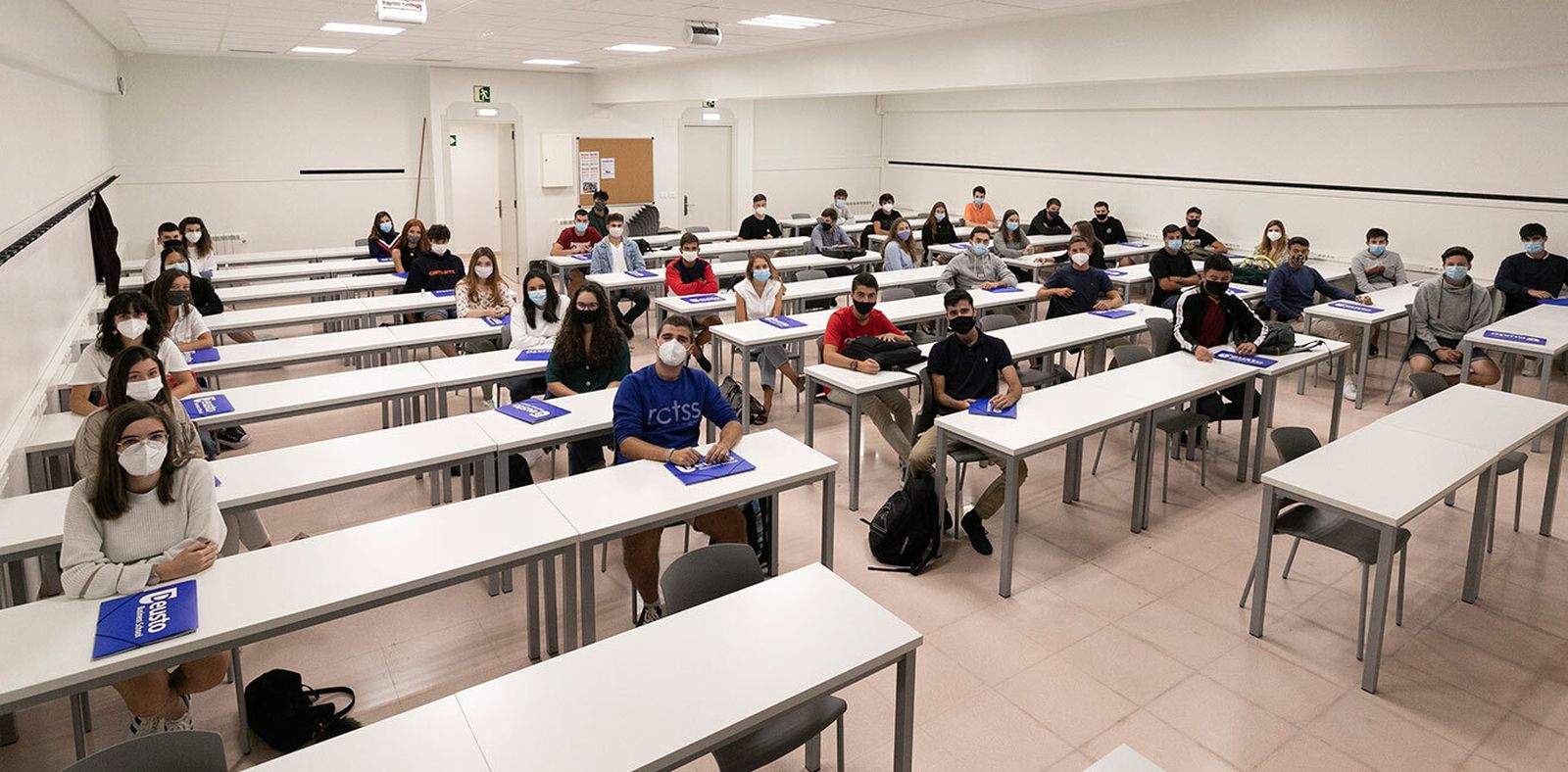 Estudiantes del campus de San Sebastián