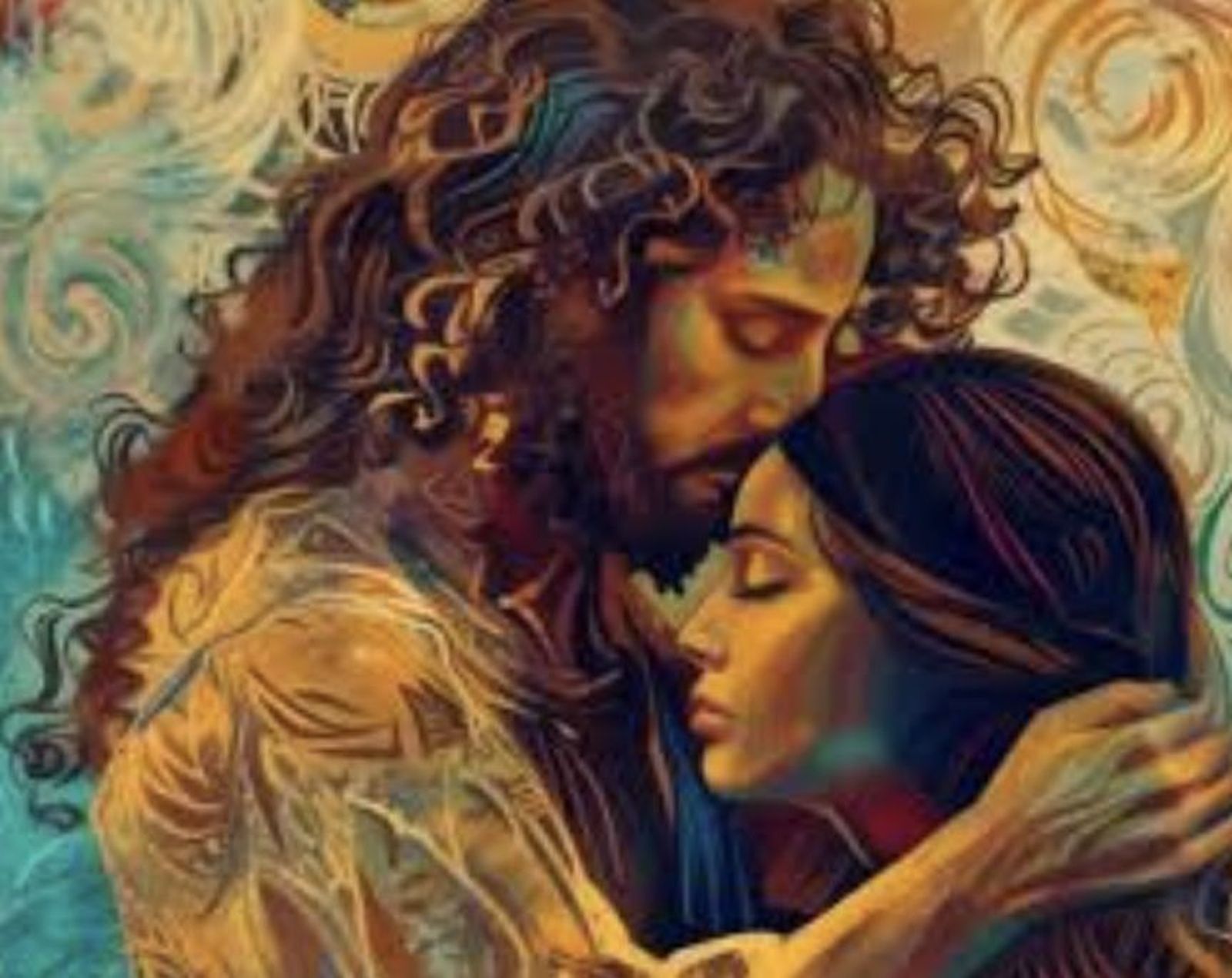 Jesús y María Magdalena: