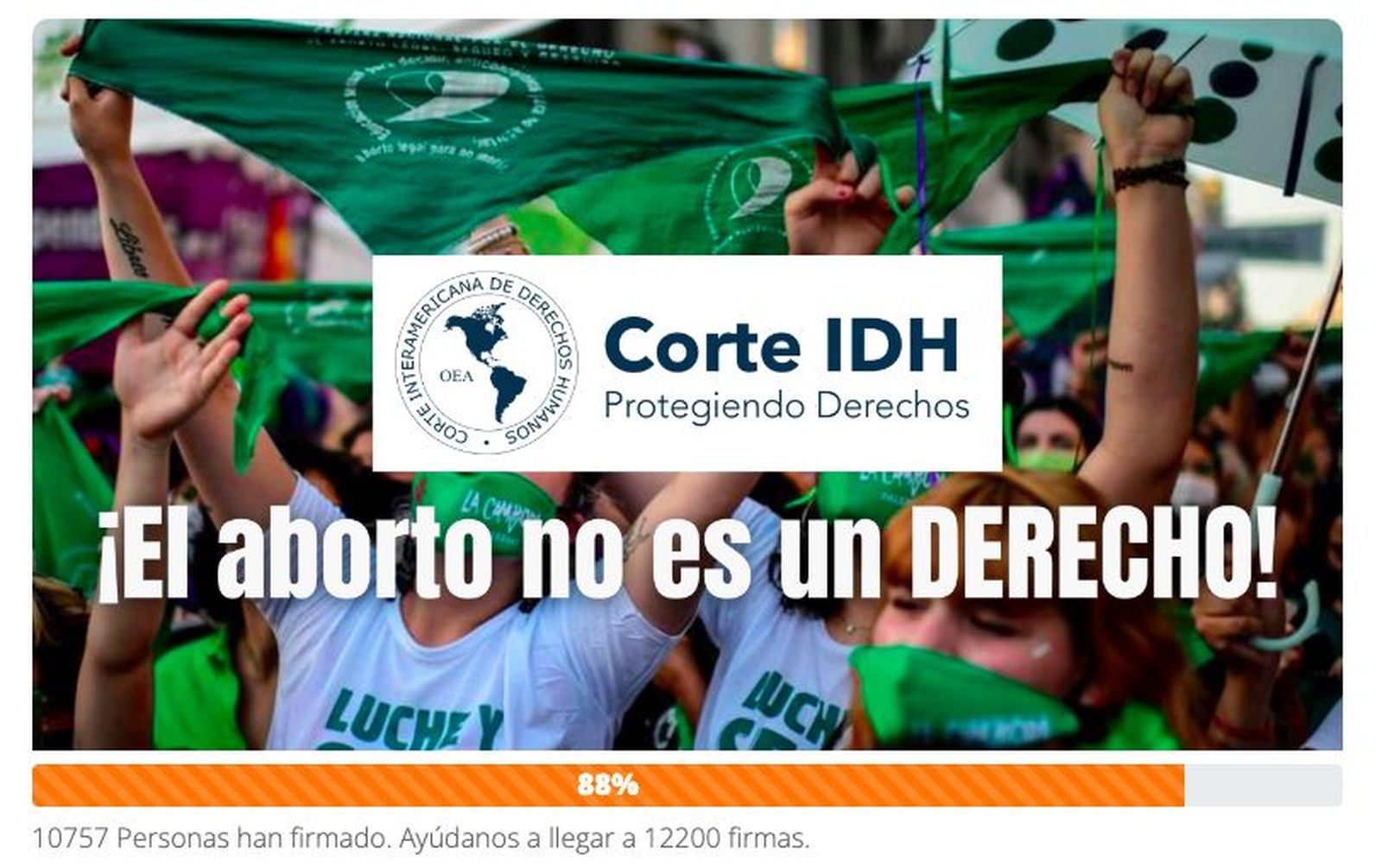 Plataforma mexicana lanza campaña de firmas para solicitar a la Corte Interamericana de DH se respete el derecho a la vida en El Salvador