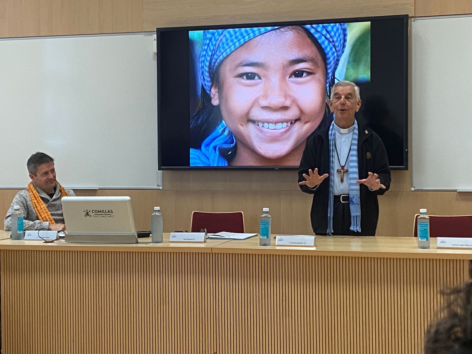 Kike Figaredo, sj., hoy en Comillas