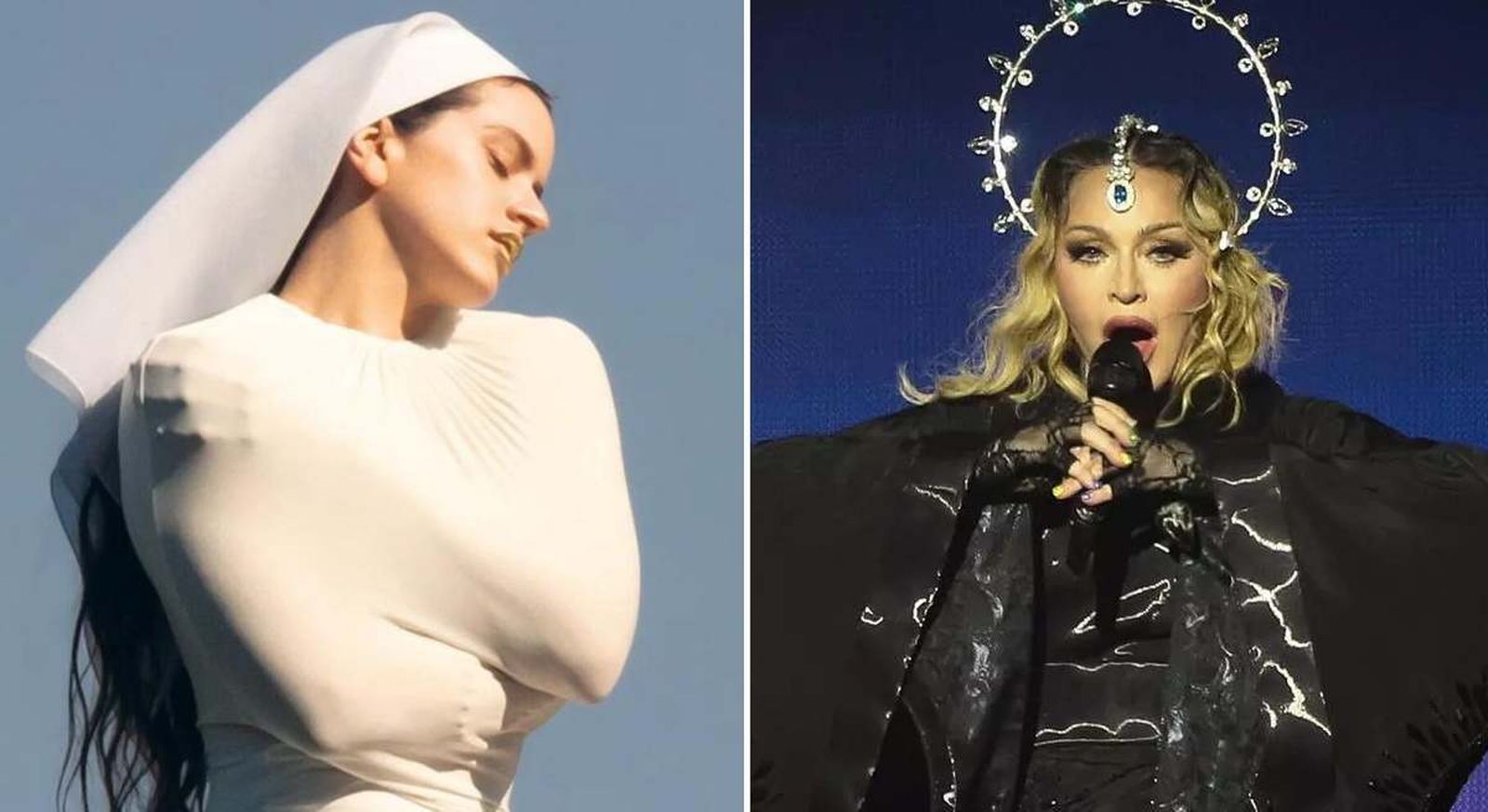 Rosalía y Madonna