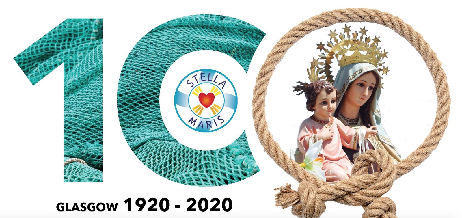 Cartel del centenario del Apostolado del mar