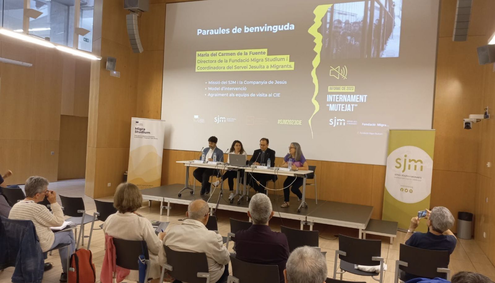 Presentación del 14 informe del SJM sobre los CIE