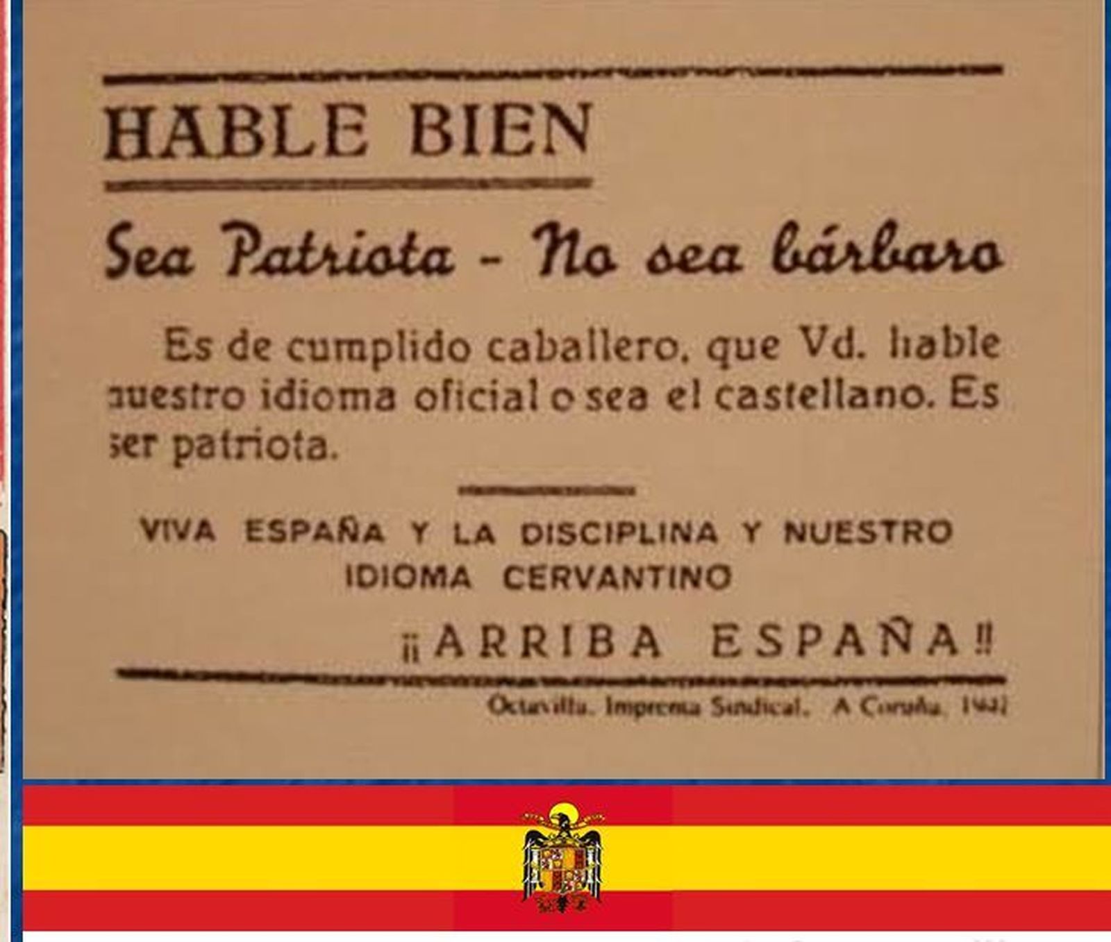 Como antes una parte de la Iglesia desprecia el valenciano