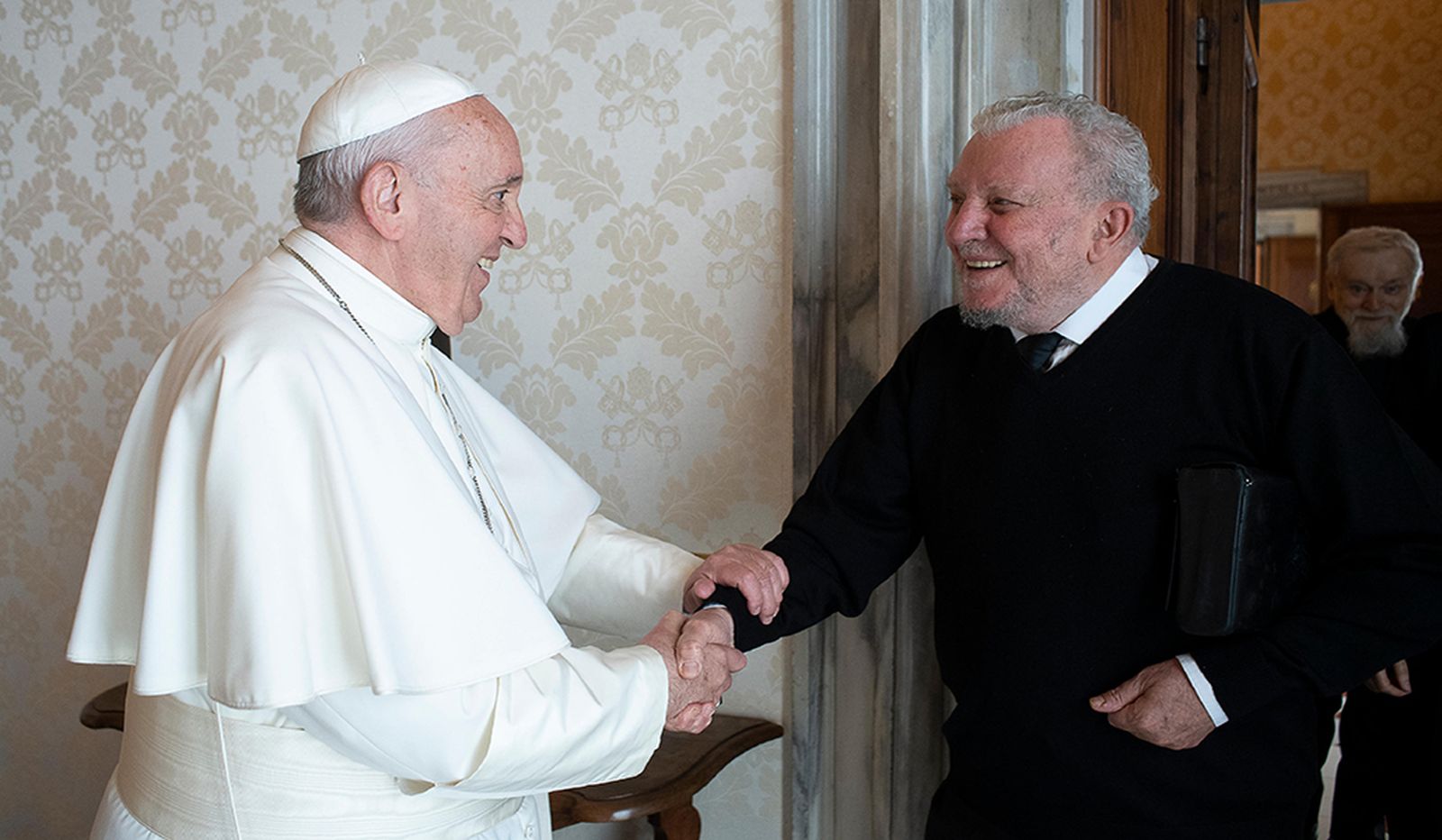 Kiko Argüello  y Francisco