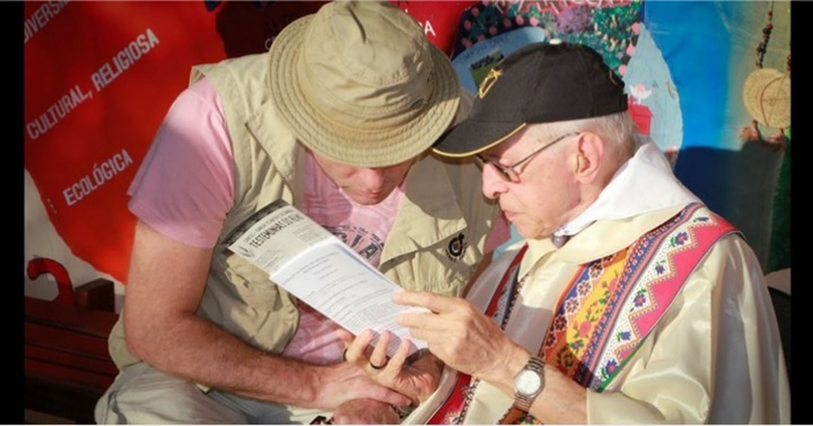 Pedro Casaldáliga y Cirineu Kuhn