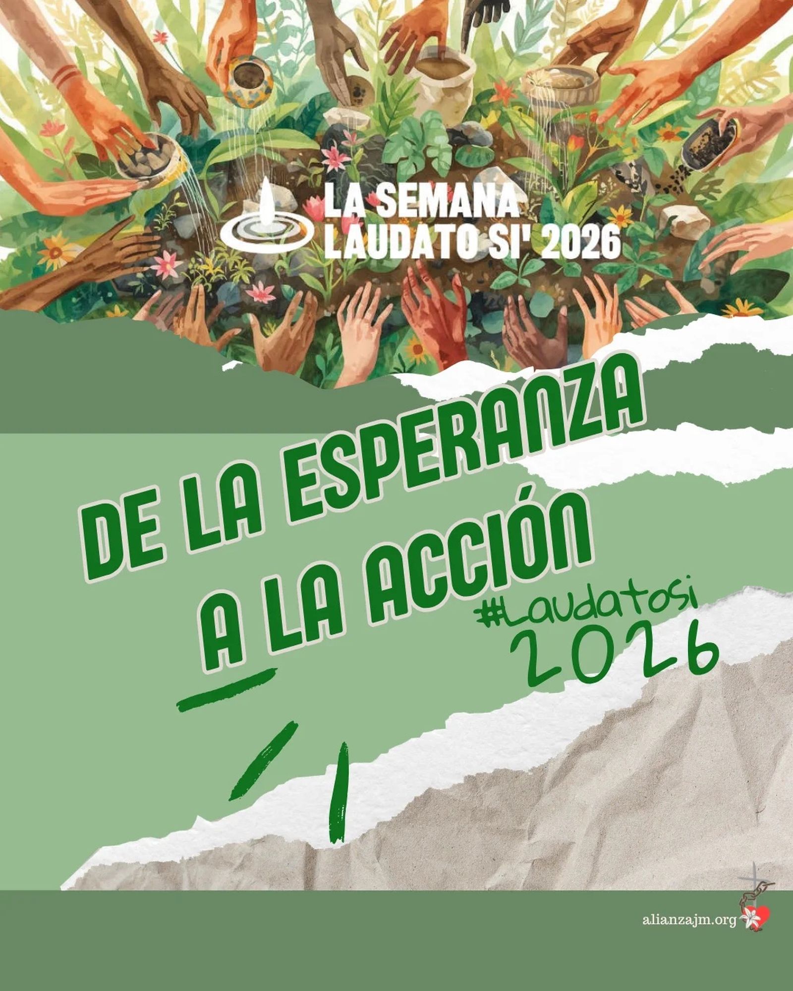 Cartel de la Semana Laudato si' 2026