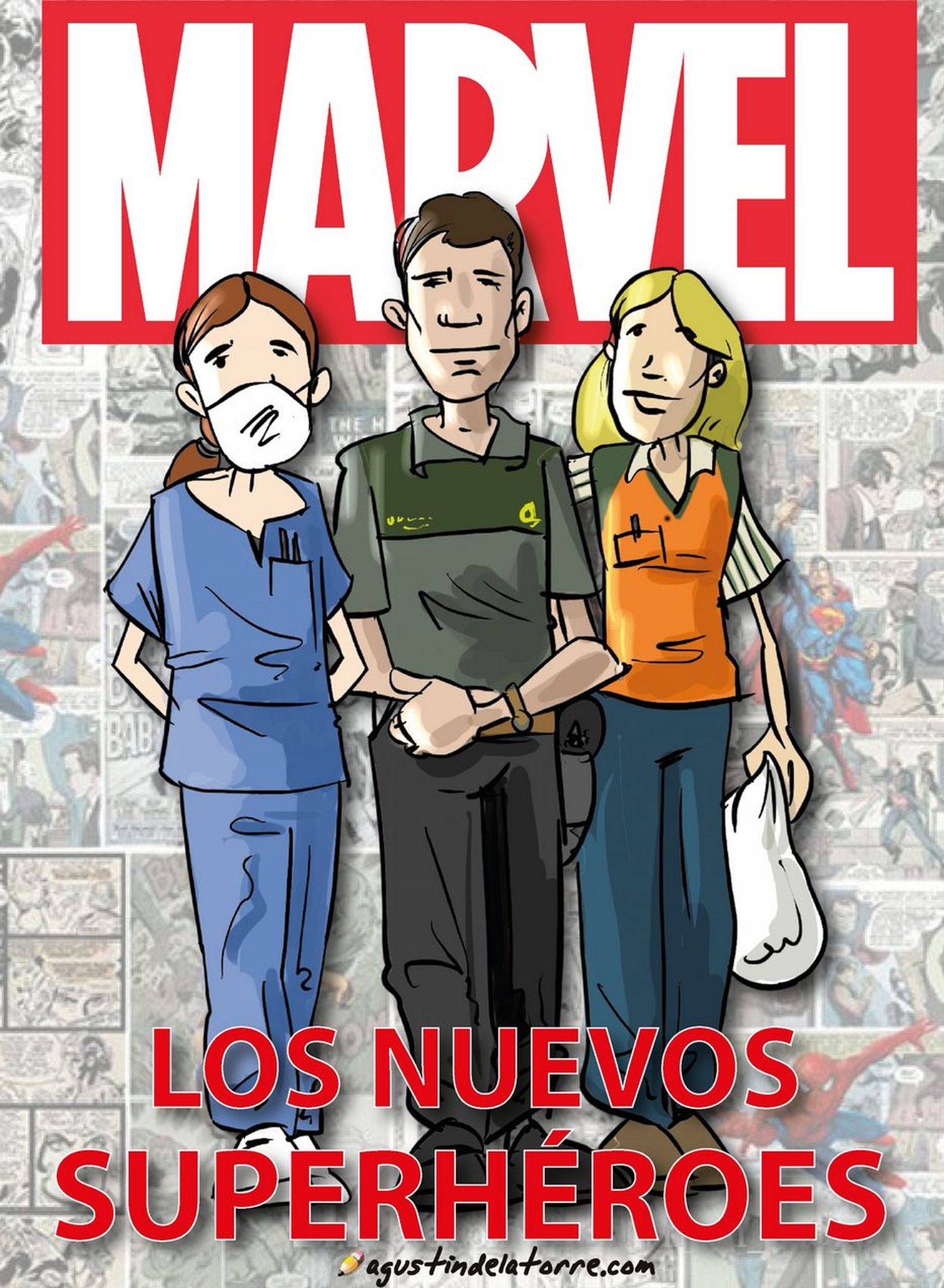 Los nuevos superhéroes del coronavirus