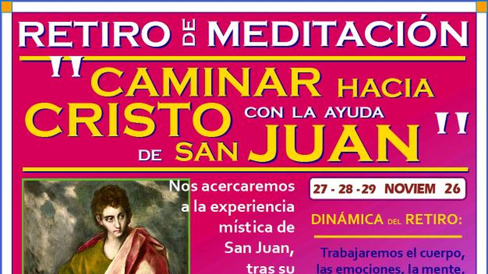 Retiro de la Asociación Cristianía