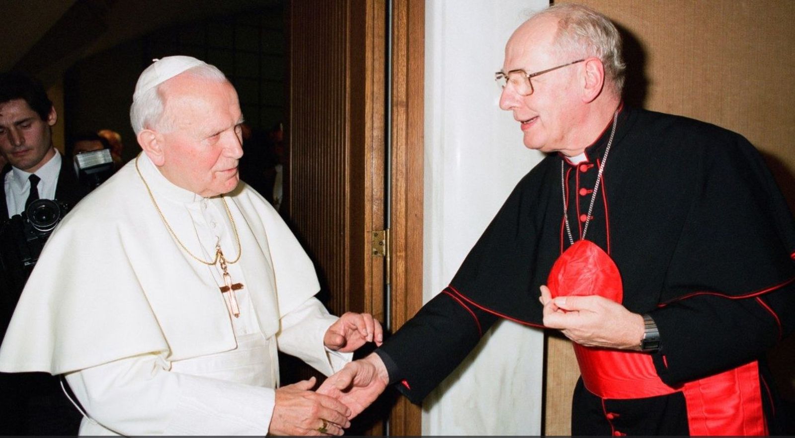 Juan Pablo II y Simonis