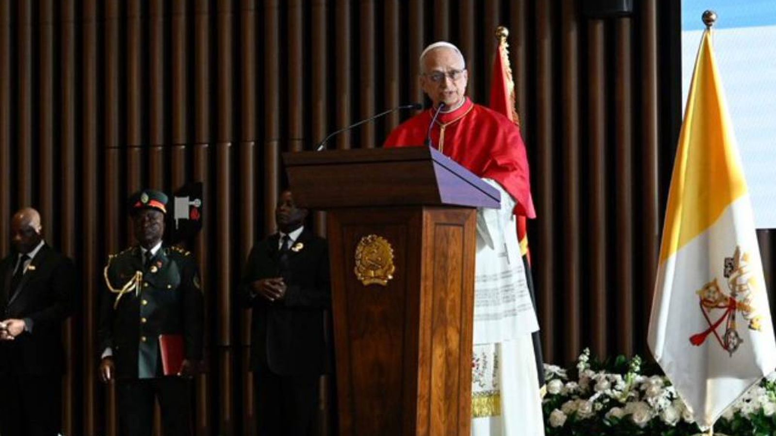 Discurso del Papa en Angola