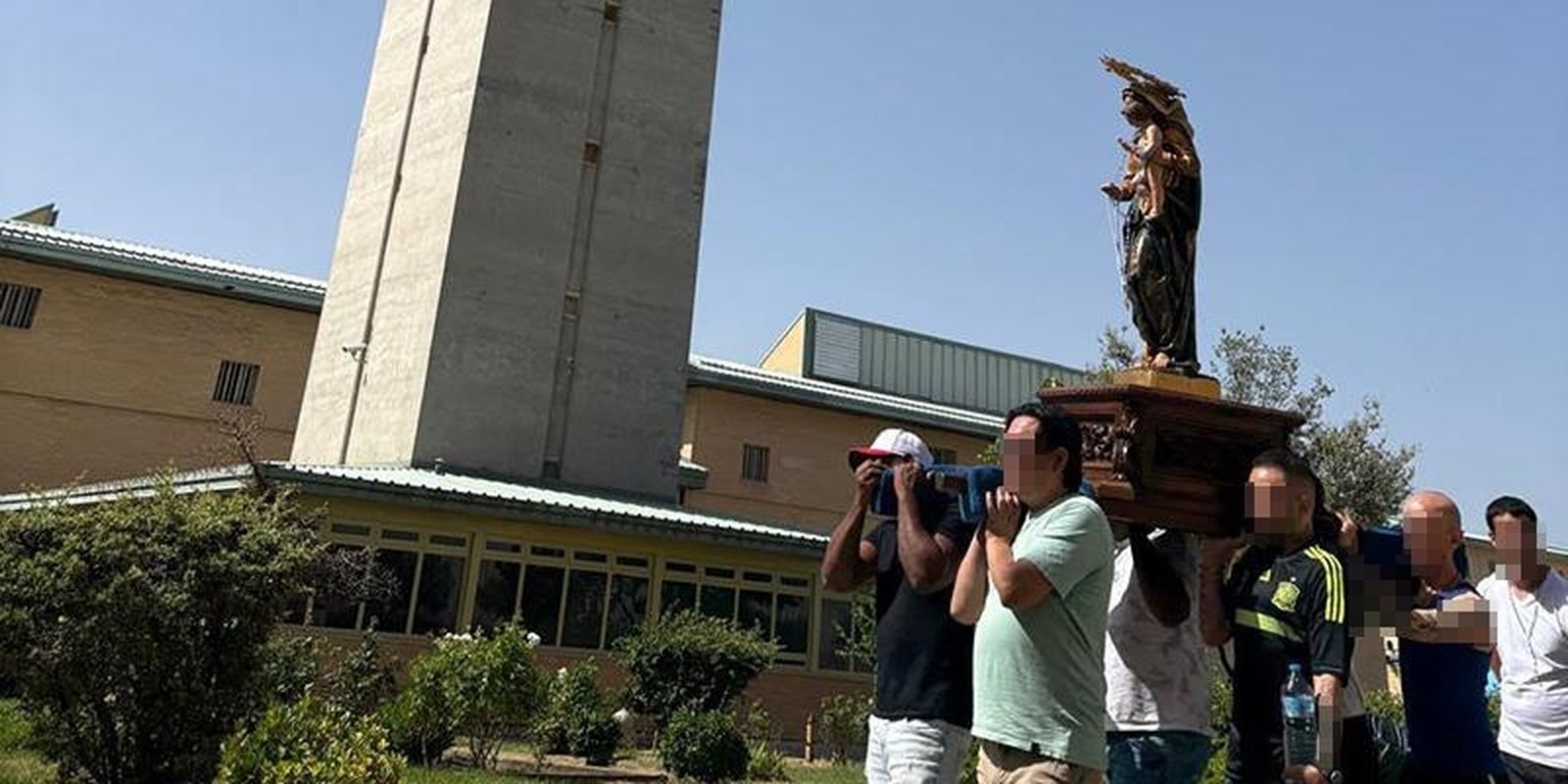 La Virgen del Rosario en la cárcel del Soto del real