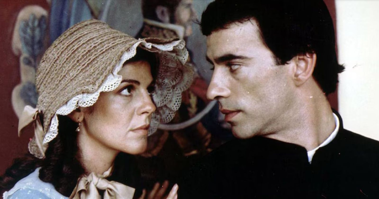 Camila y padre Ladislao antes del fusilamiento por casarse