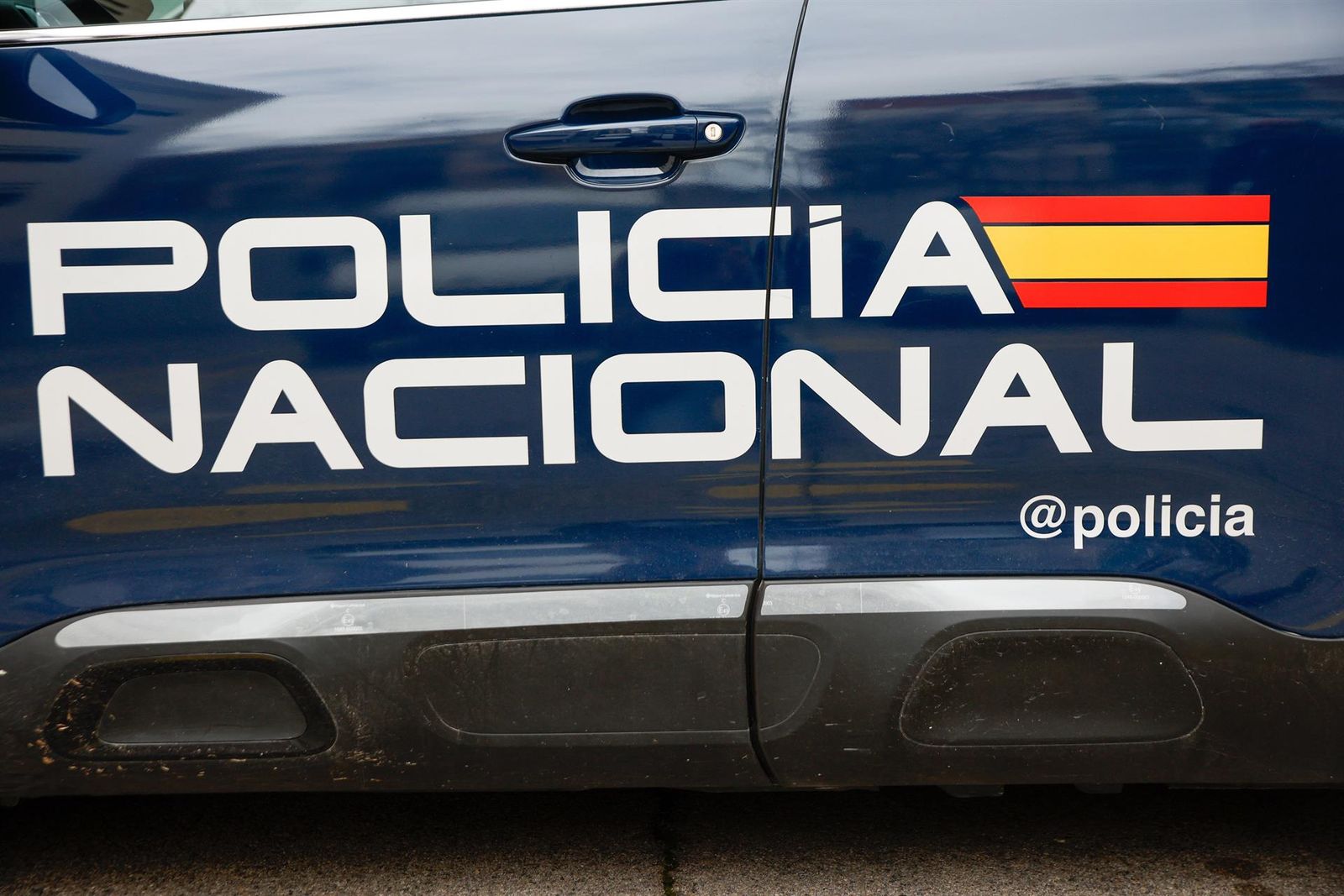ehículo de la Policía Nacional en Barcelona