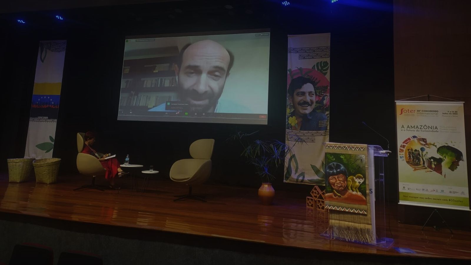 Dário Bossi en el Congreso de la SOTER