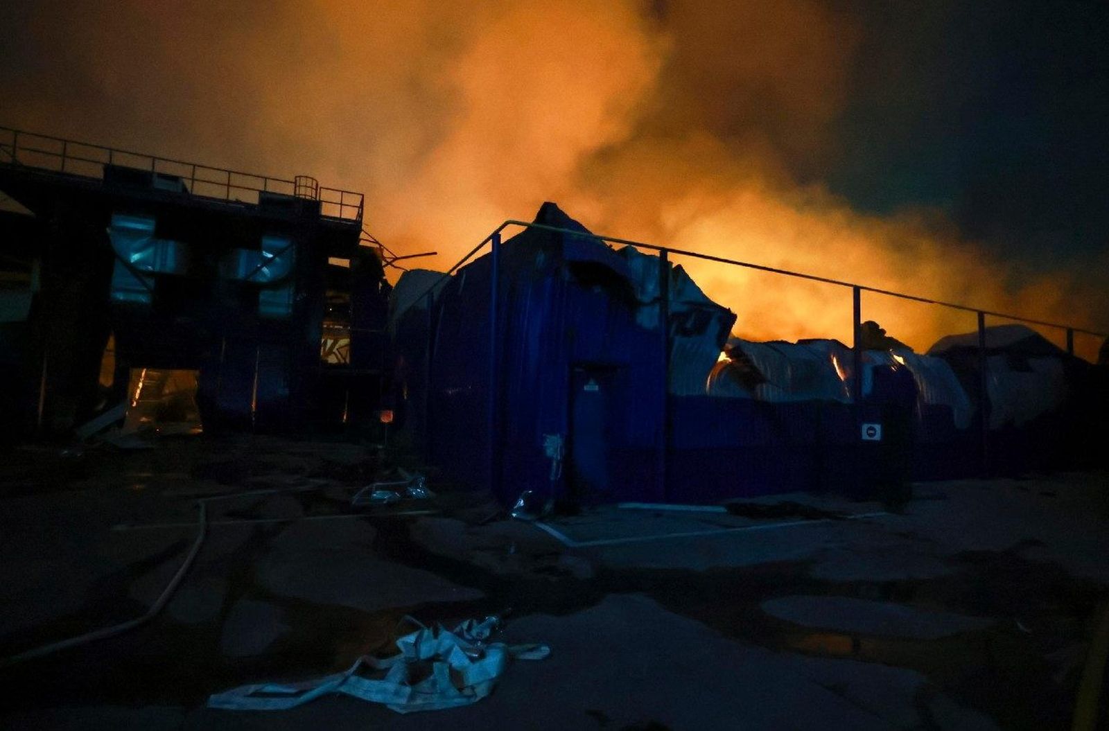 Ataques rusos en Kiev, Ucrania.