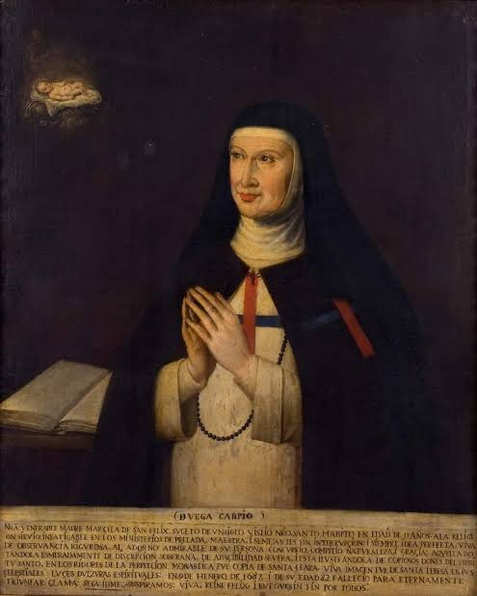 Marcela de San Félix, hija de Lope de Vega