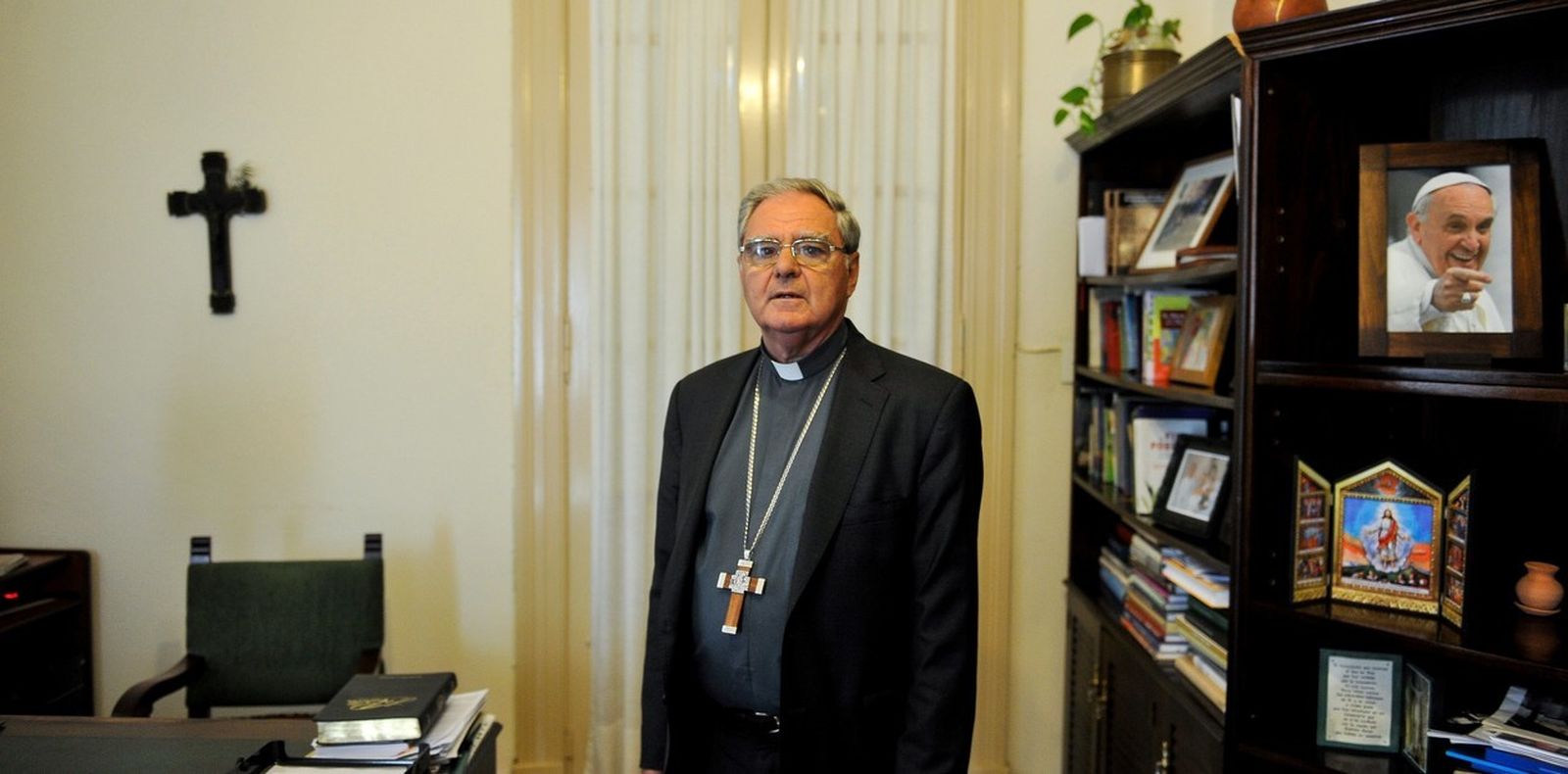 Monseñor Óscar Ojea, obispo de San Isidro y presidente de los obispos argentinos