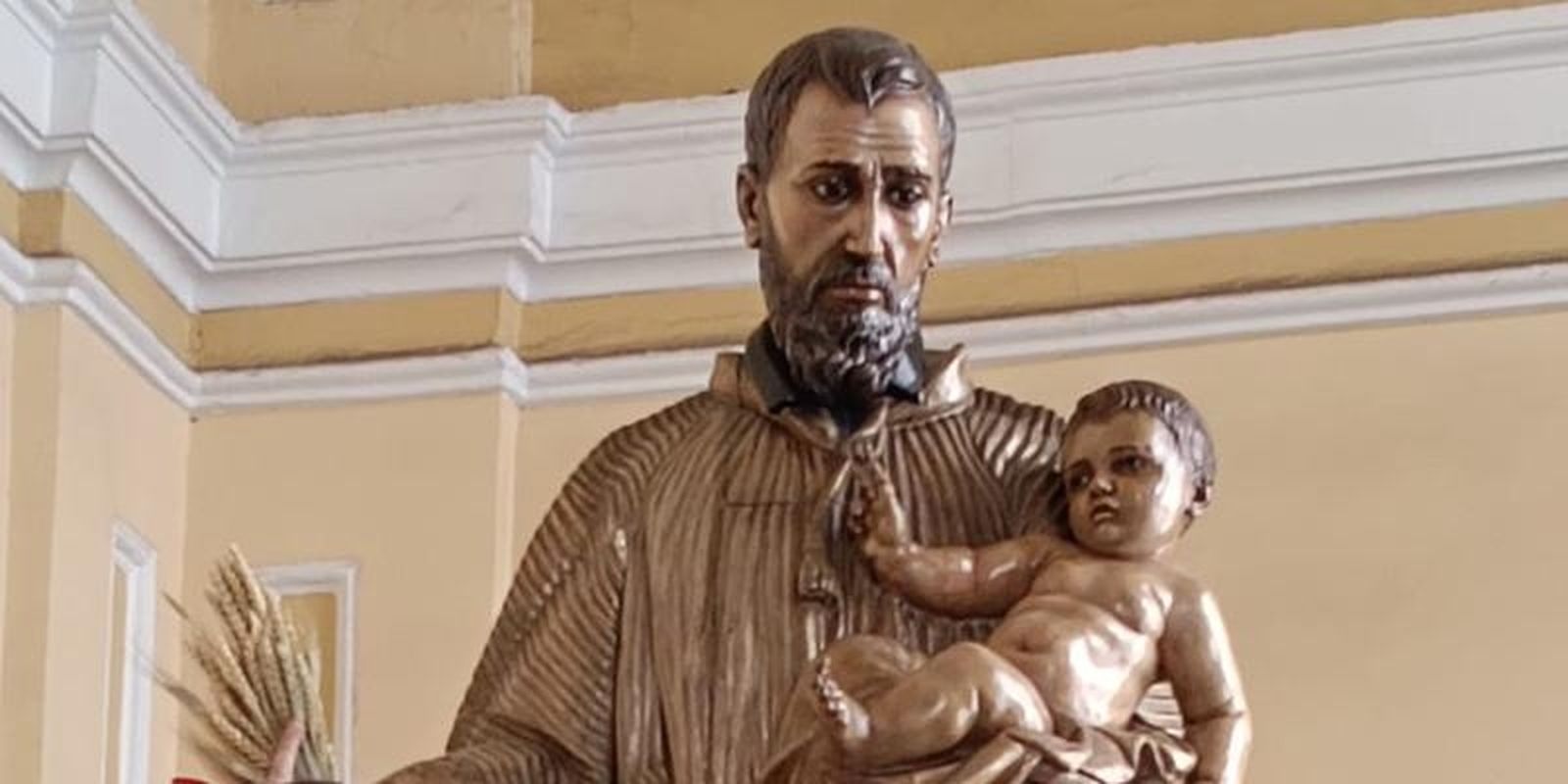 Imagen de San Cayetano, venerada en la madrileña parroquia de Lavapiés