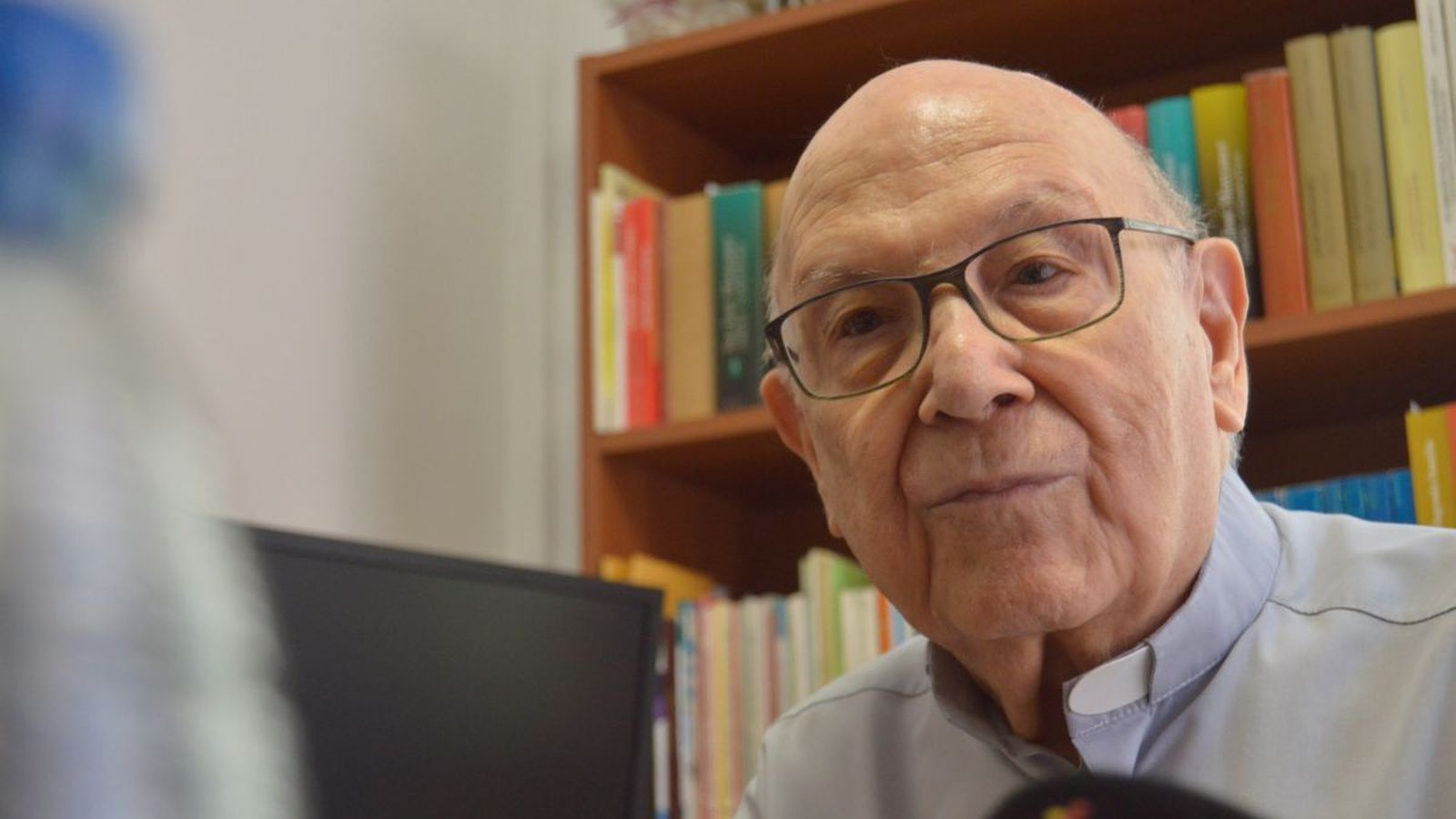 Blanquet durante la entrevista de este pasado miércoles.